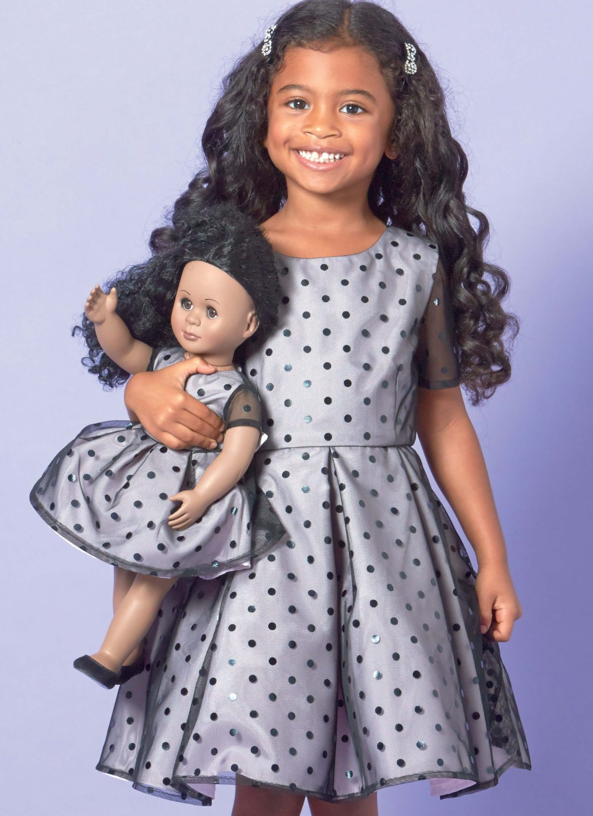 McCall's Sewing Pattern M7707 Children/Girls' Dresses and 18" Doll Dress