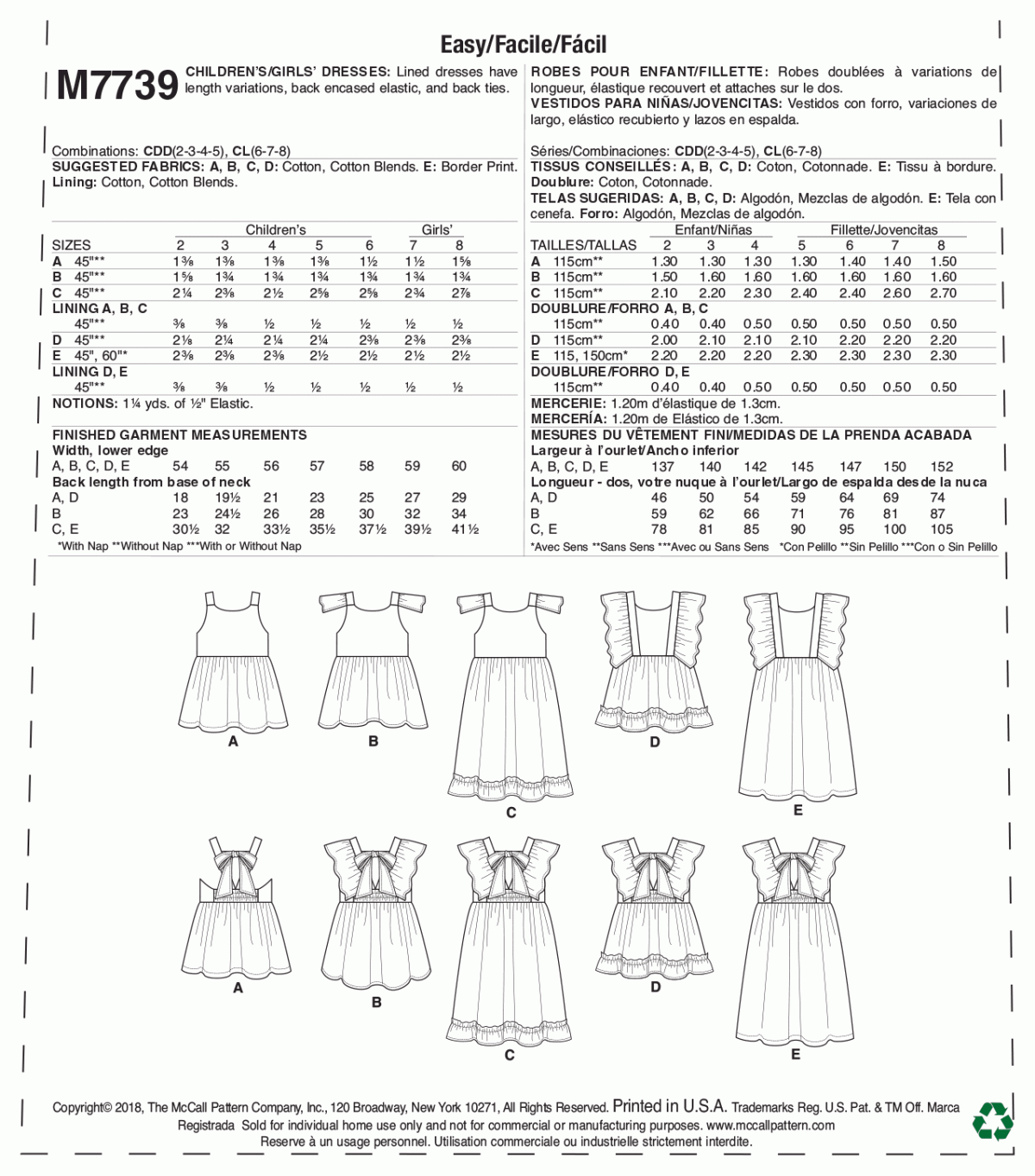 Children's/Girls' Dresses