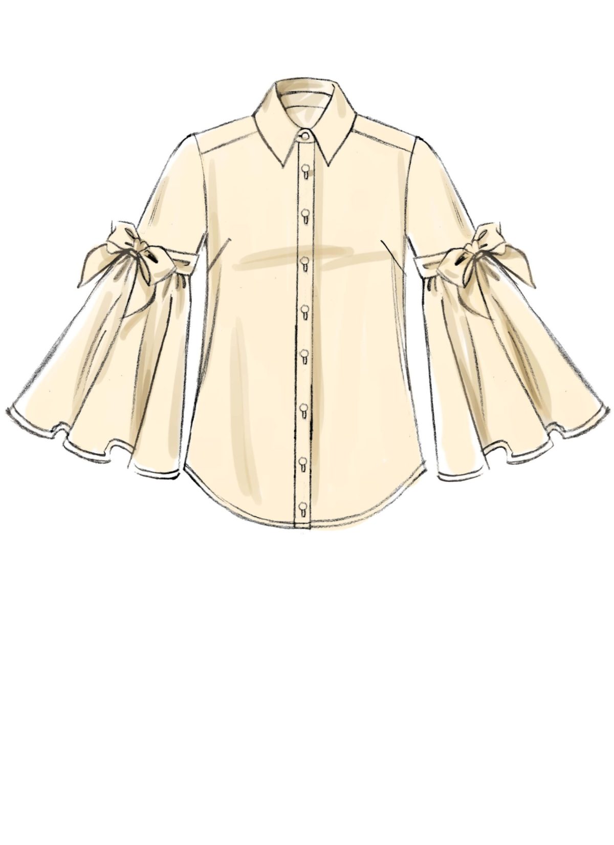 McCall's Sewing Pattern M7838 Misses' Tops