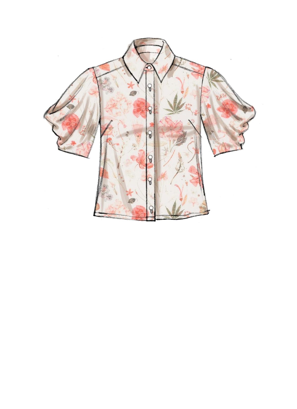 McCall's Sewing Pattern M7838 Misses' Tops