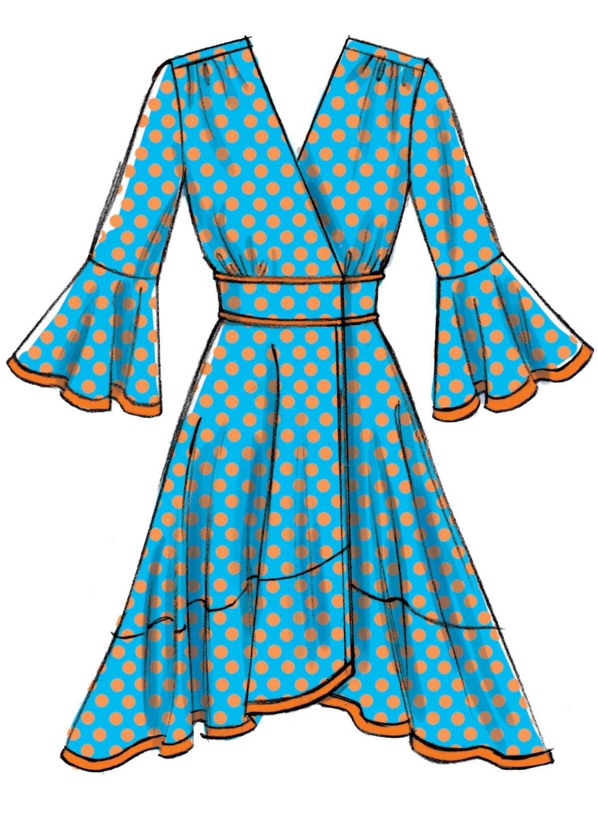 McCall's Sewing Pattern M7892 Misses' Tops and Dresses