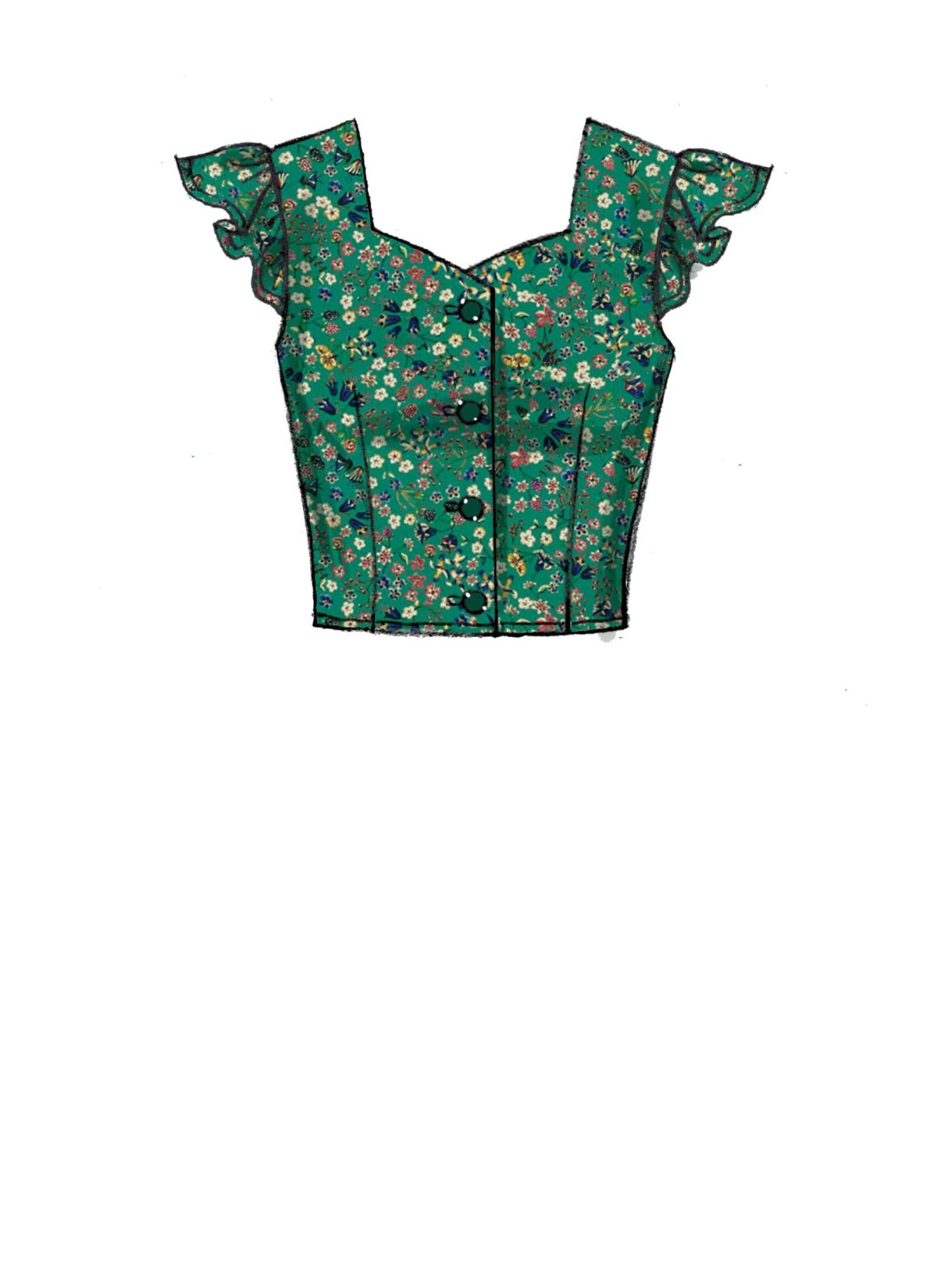 McCall's Sewing Pattern M7900 Misses' Tops