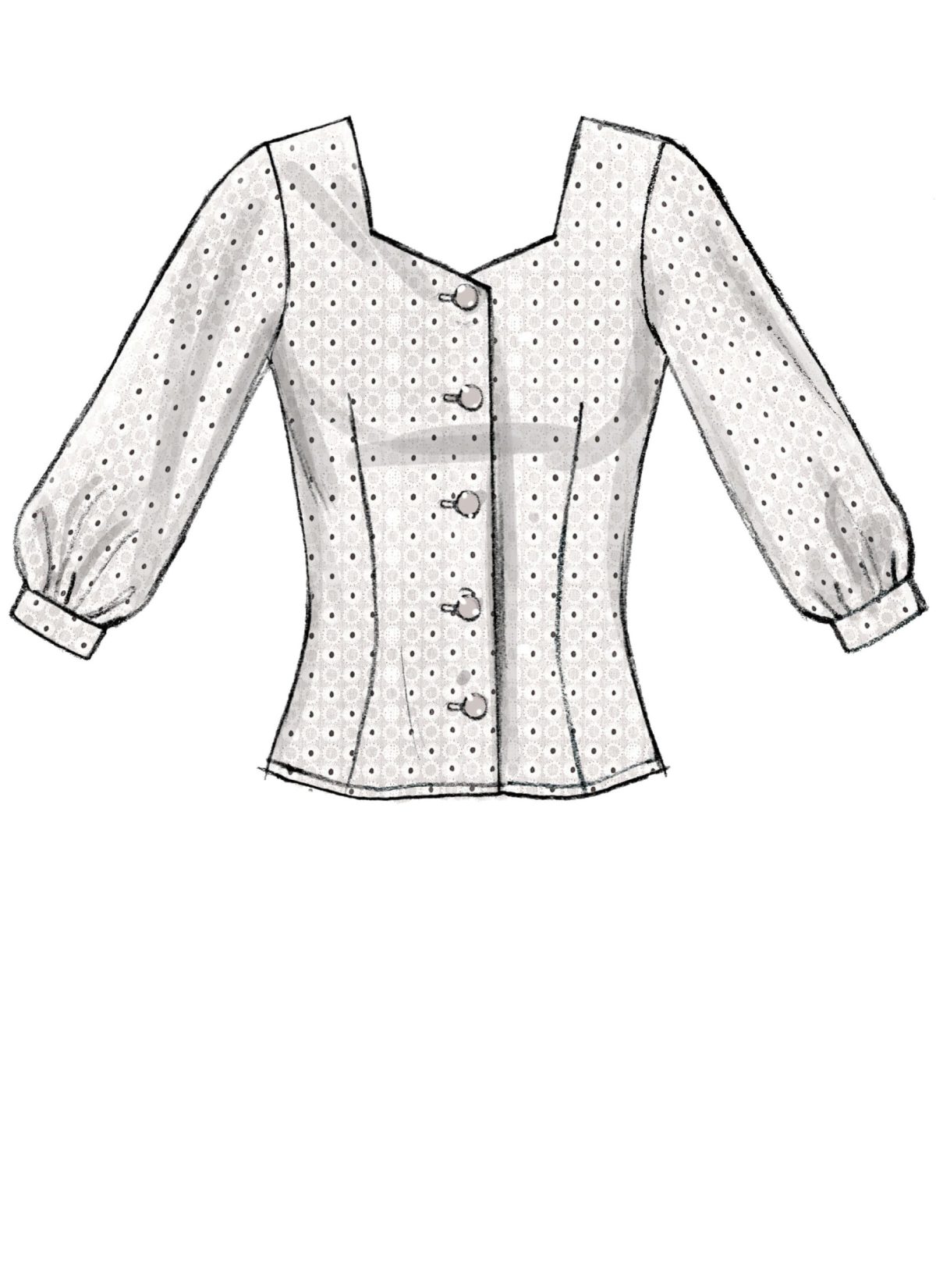 McCall's Sewing Pattern M7900 Misses' Tops