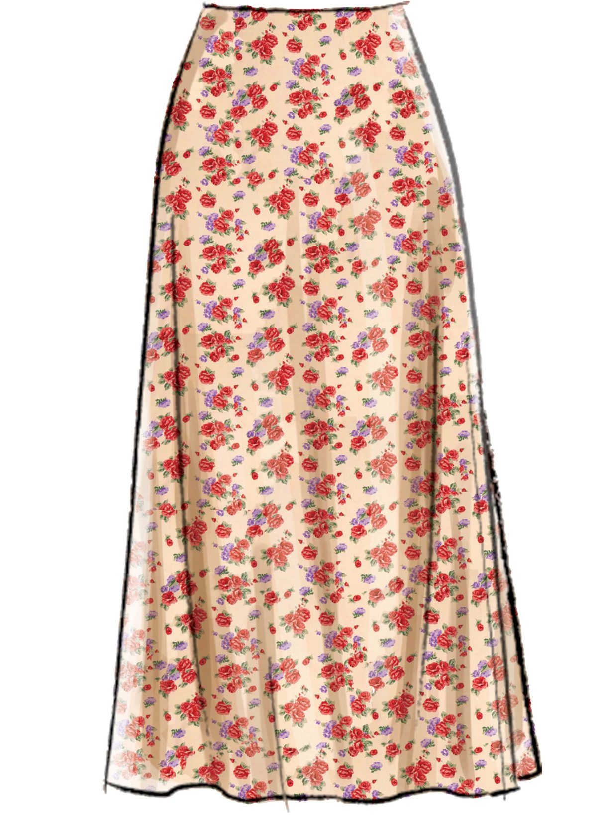 McCall's Sewing Pattern M7931 Misses' Skirts