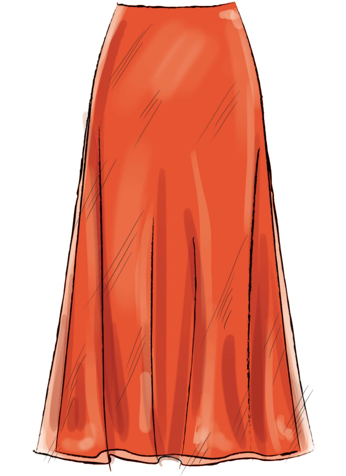 McCall's Sewing Pattern M7931 Misses' Skirts