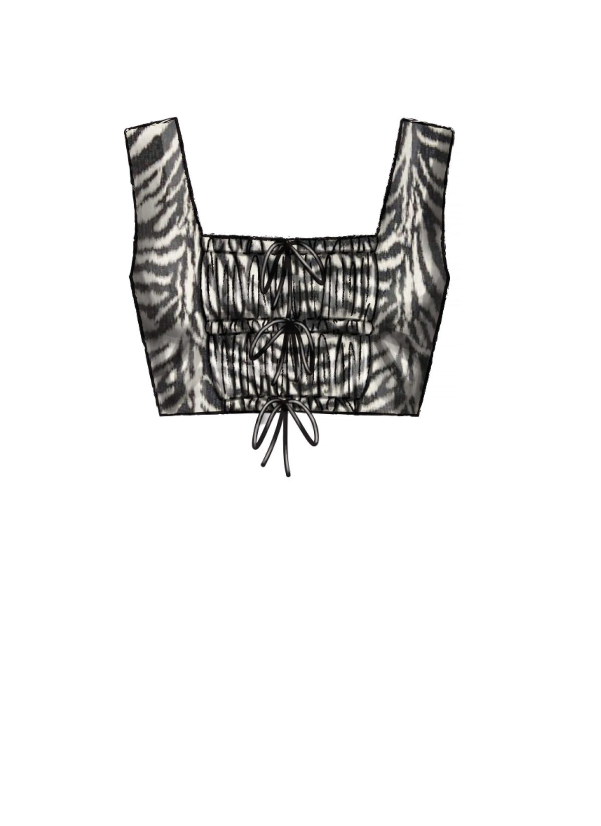 McCall's Sewing Pattern M7962 Misses' Tops, Shorts and Pants