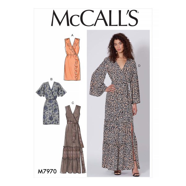 McCall's Sewing Pattern M7970 Misses' Dresses