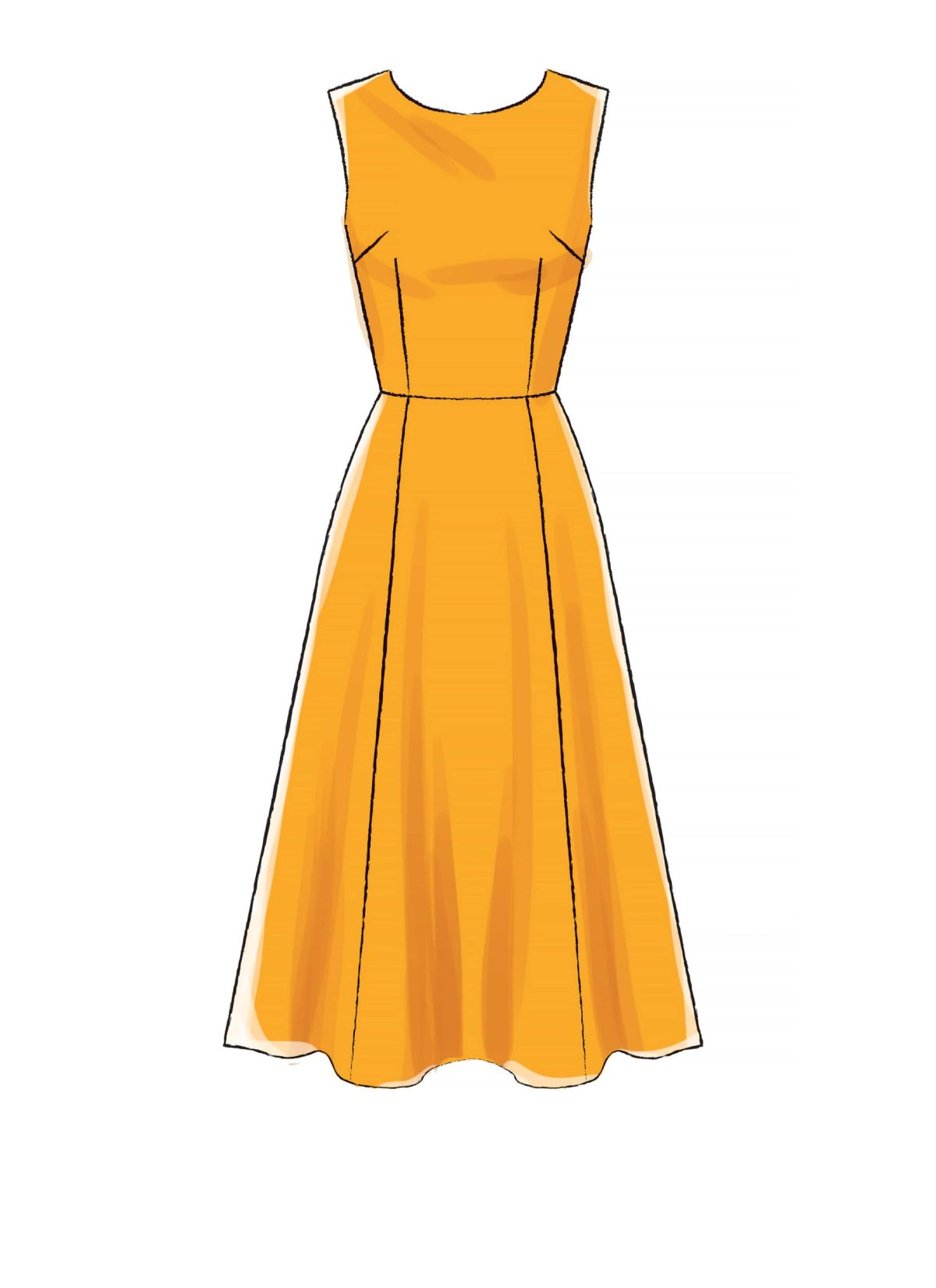 McCall's Sewing Pattern M7971 Misses' Dresses