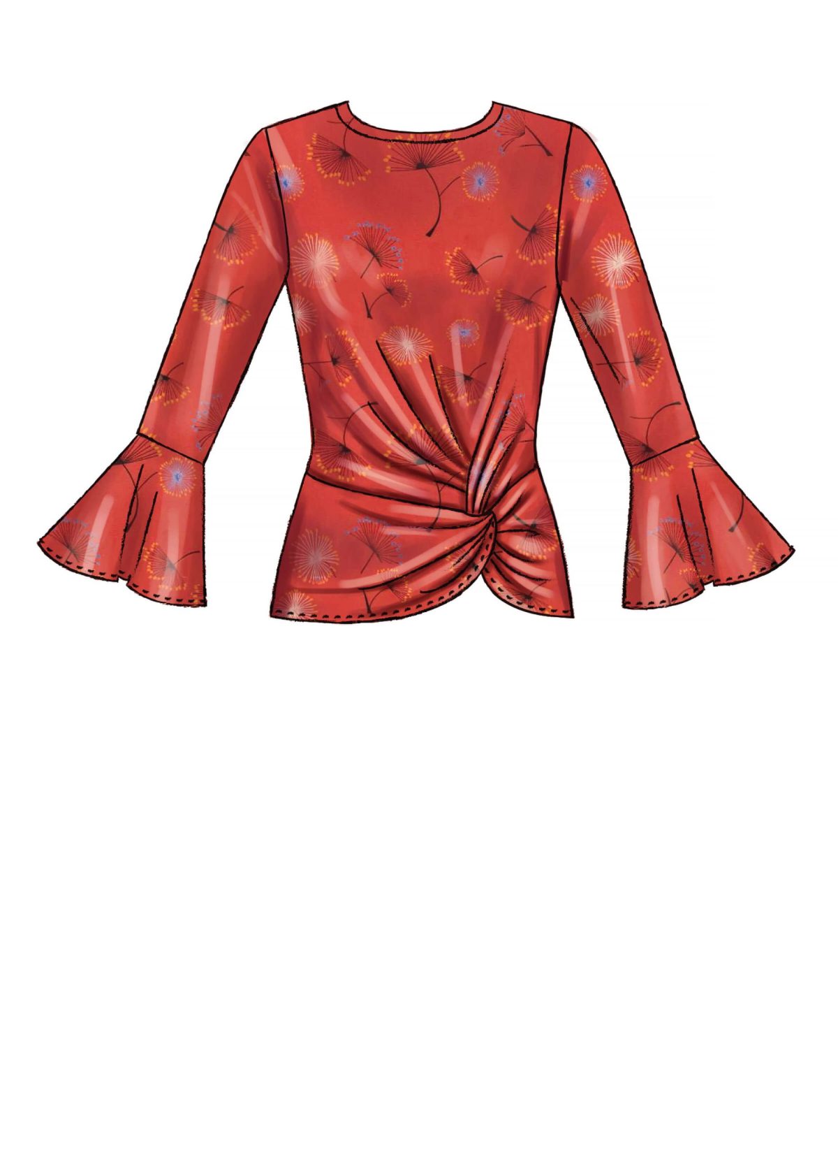 McCall's Sewing Pattern M7975 Misses' Tops