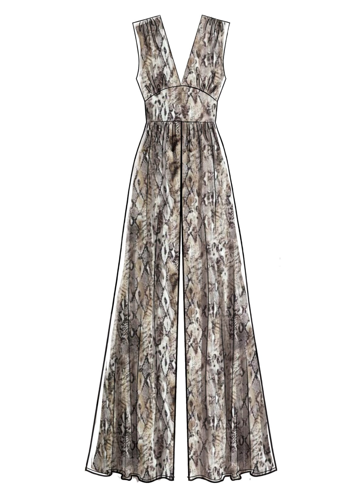 McCall's Sewing Pattern M8009 Misses' Jumpsuits and Playsuits