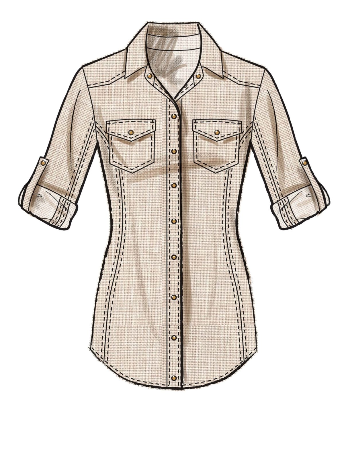 McCall's Sewing Pattern M8027 Misses' Tops