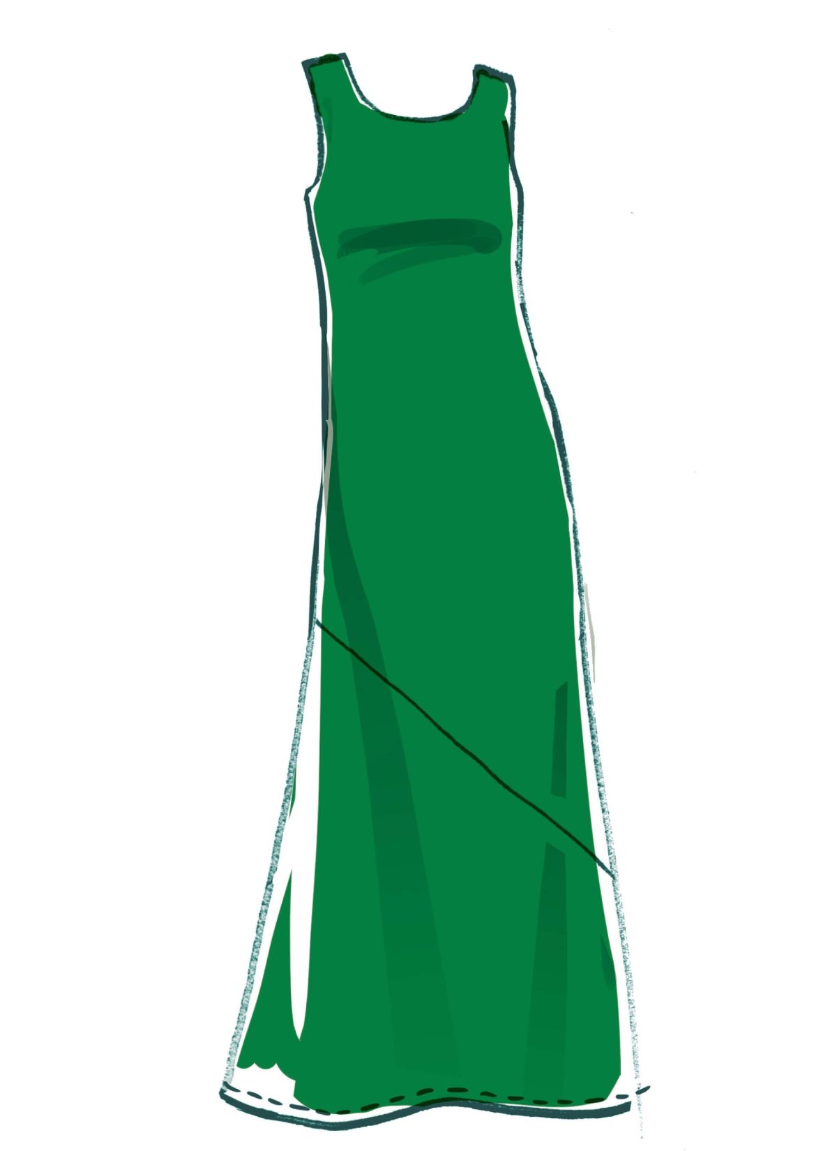 McCall's M8065 Misses' Pullover Bias-Cut Tank and Short-Sleeve Dresses #RileyMcCalls