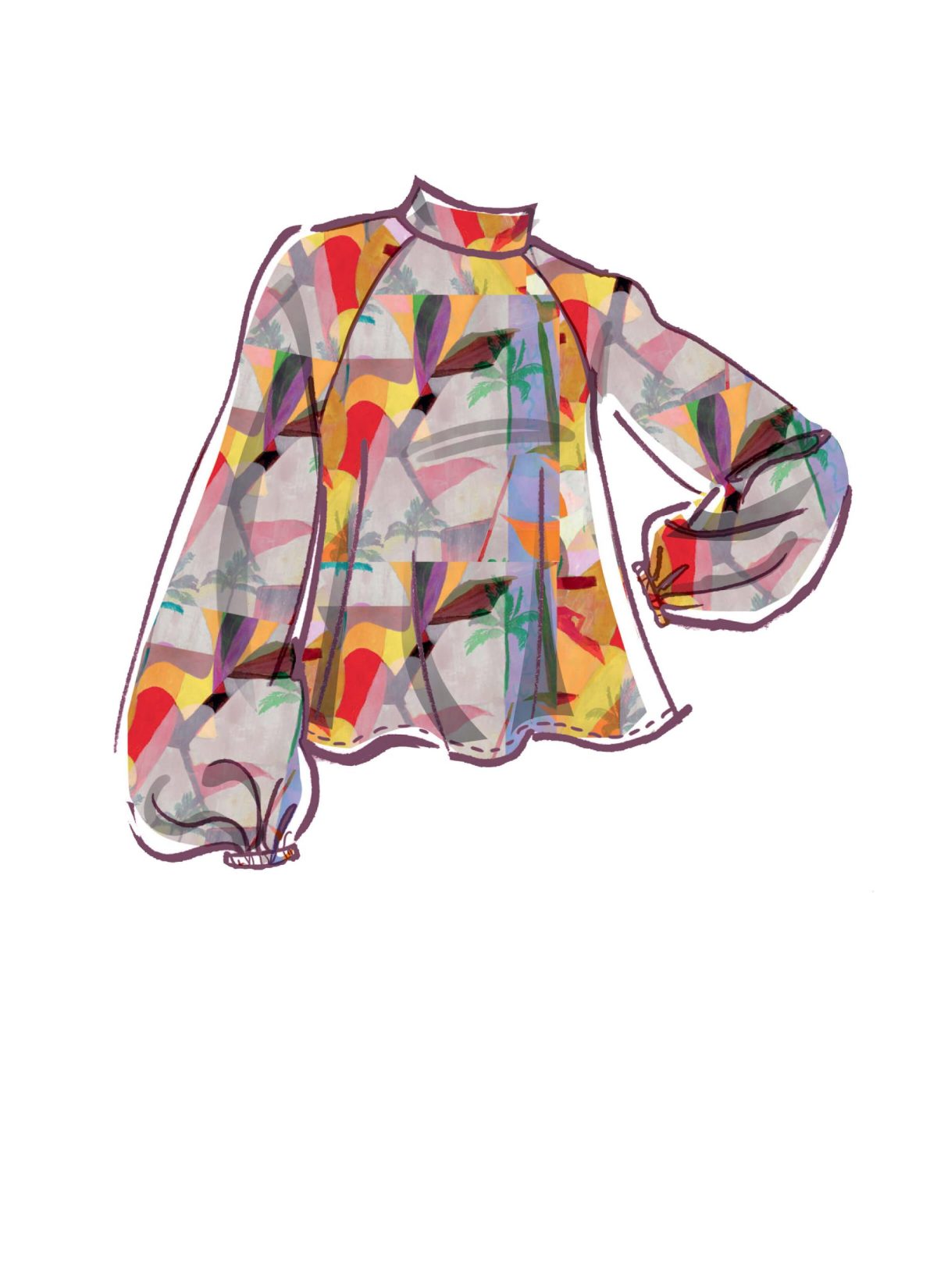 #WaverlyMcCalls M8147 - Misses' Tops