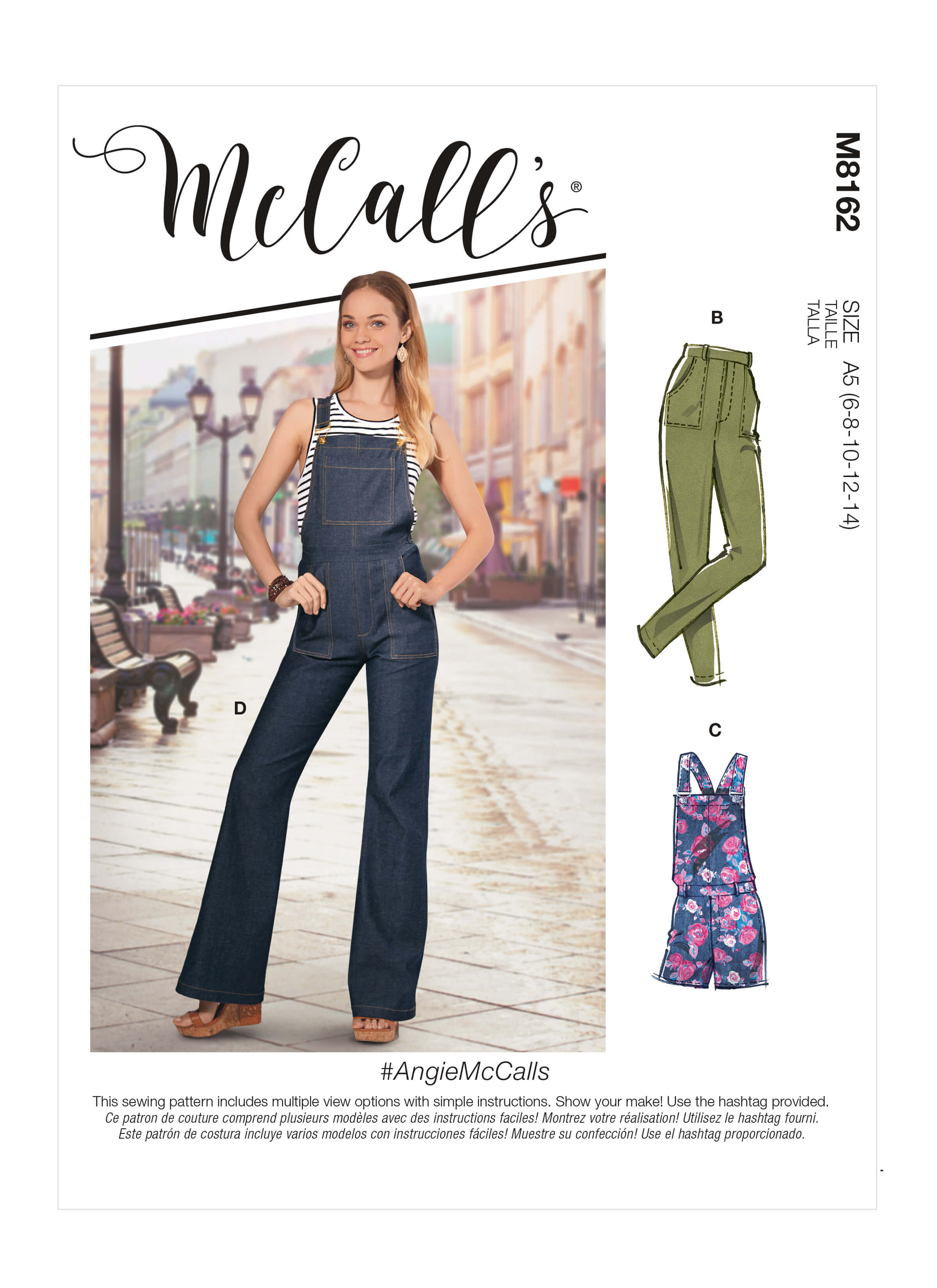 McCall's Sewing Pattern M8162 Misses' Sportswear