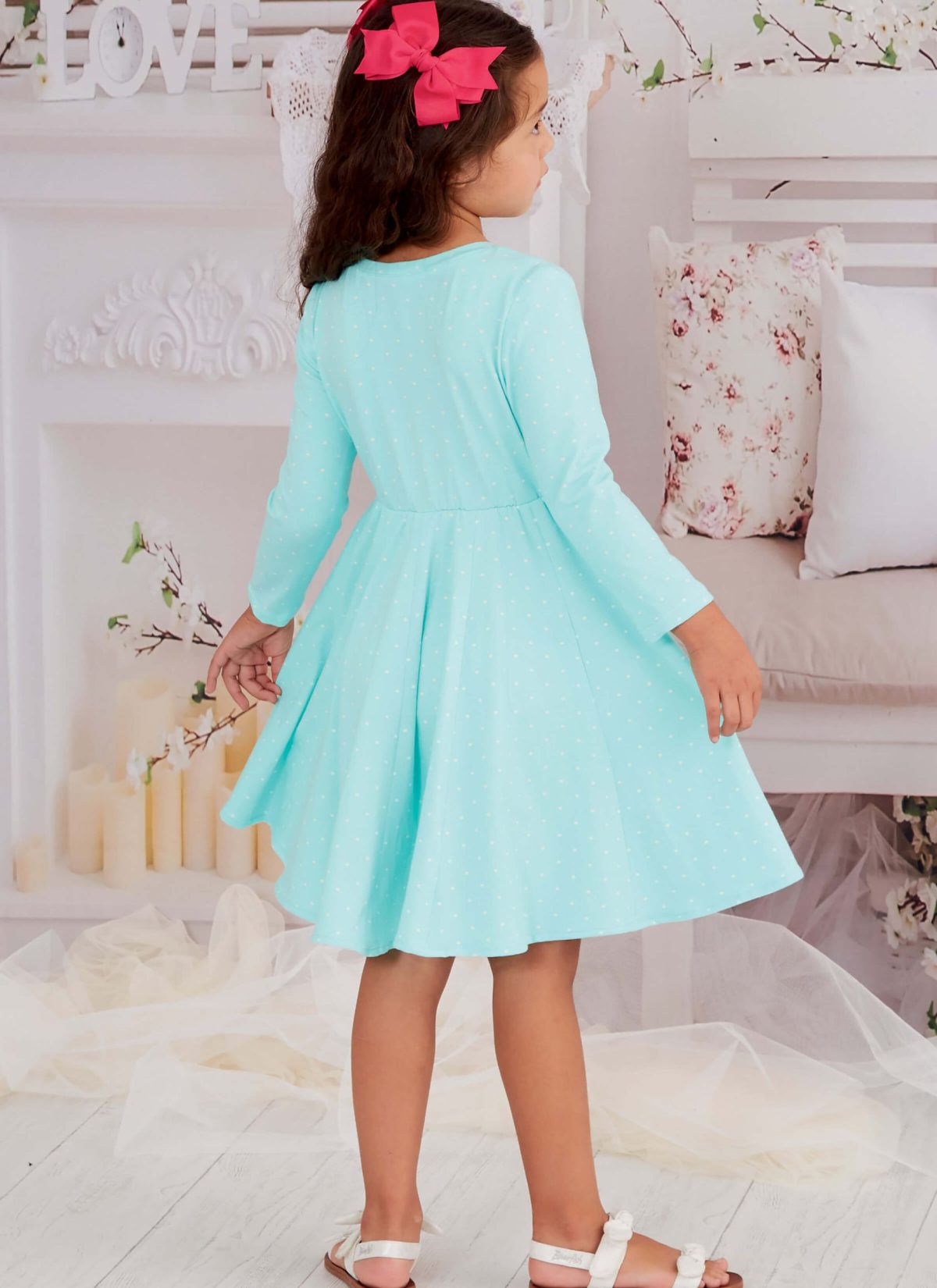 McCall's Sewing Pattern M8267 Children's Knit Dresses