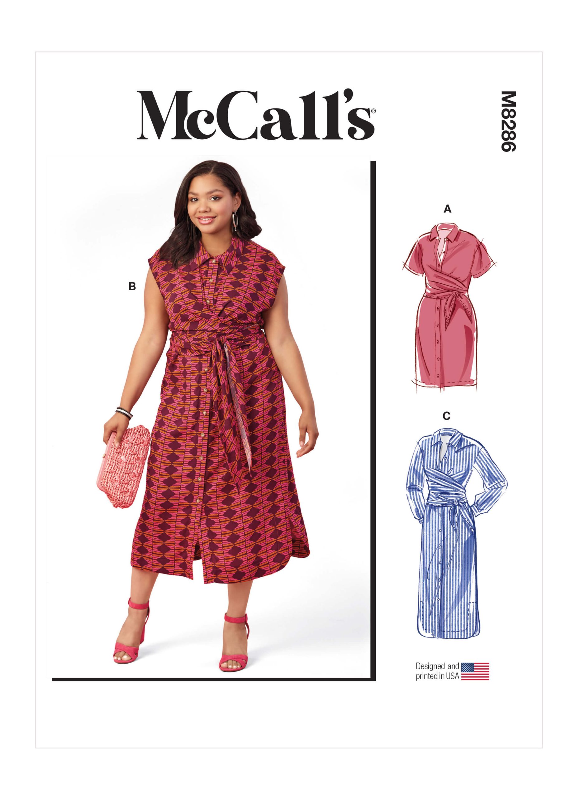 McCall's Sewing Pattern M8286 Misses' and Women's Dresses