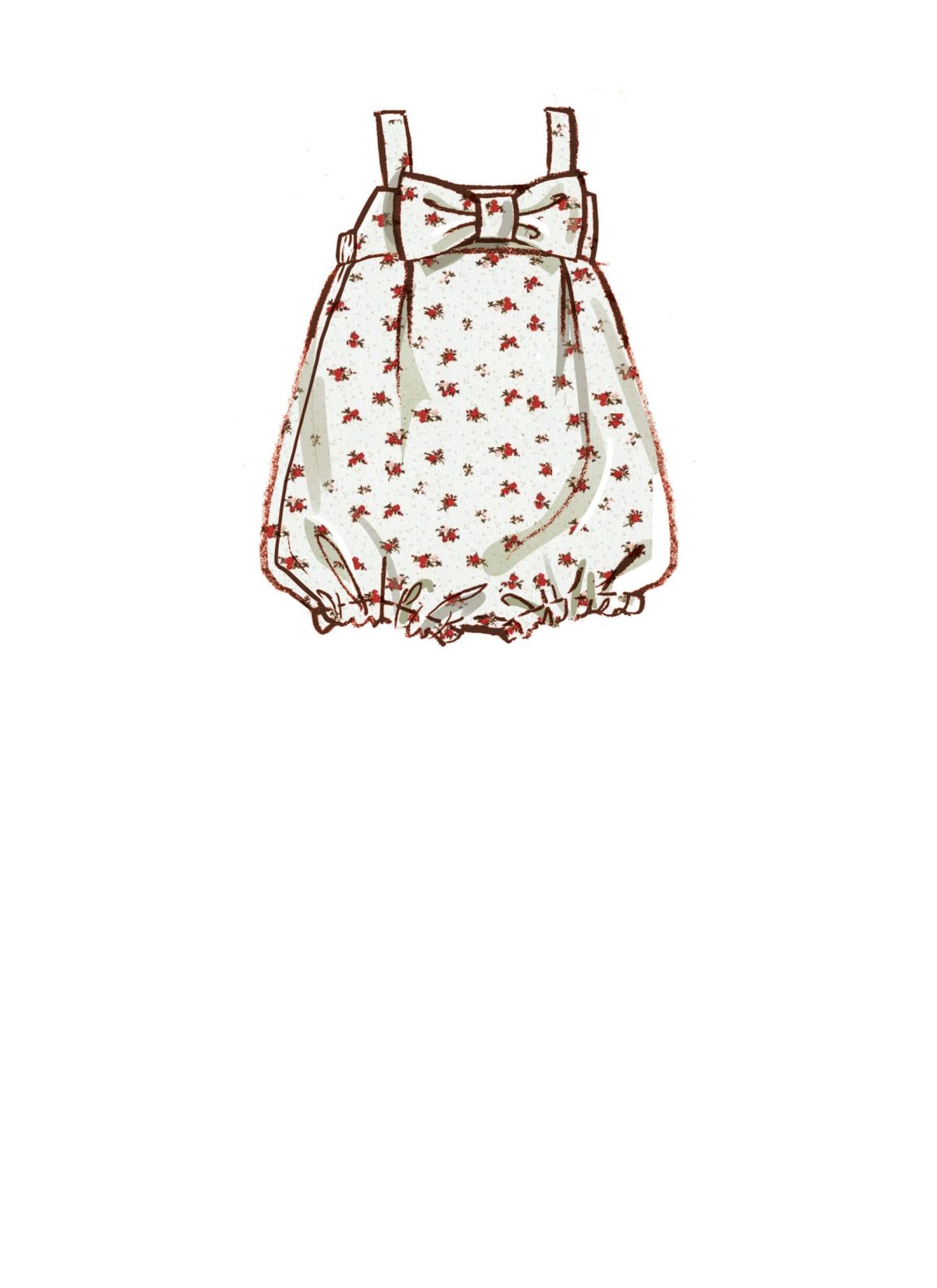 McCall's Sewing Pattern M8315 Infants' Rompers