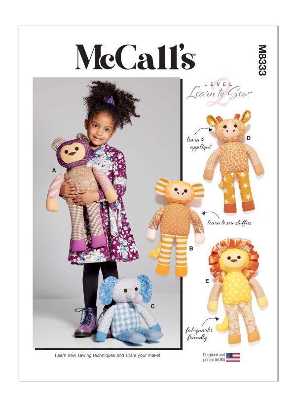 McCall's M7966 Size 3 to 14 Girl's Sportswear Sewing Pattern