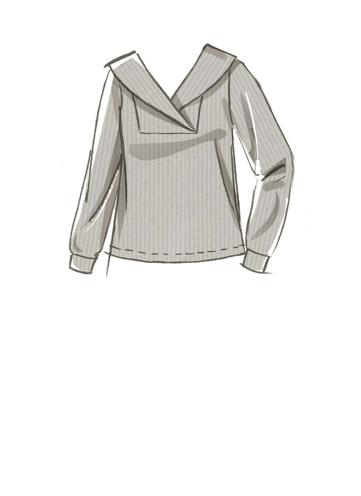 McCall's Sewing Pattern M8343 Misses' Pull-Over Tops