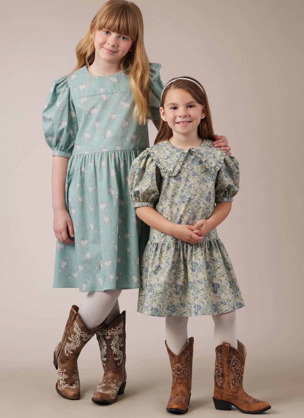 McCall's Sewing Pattern M8444 Children's and Girls' Dresses