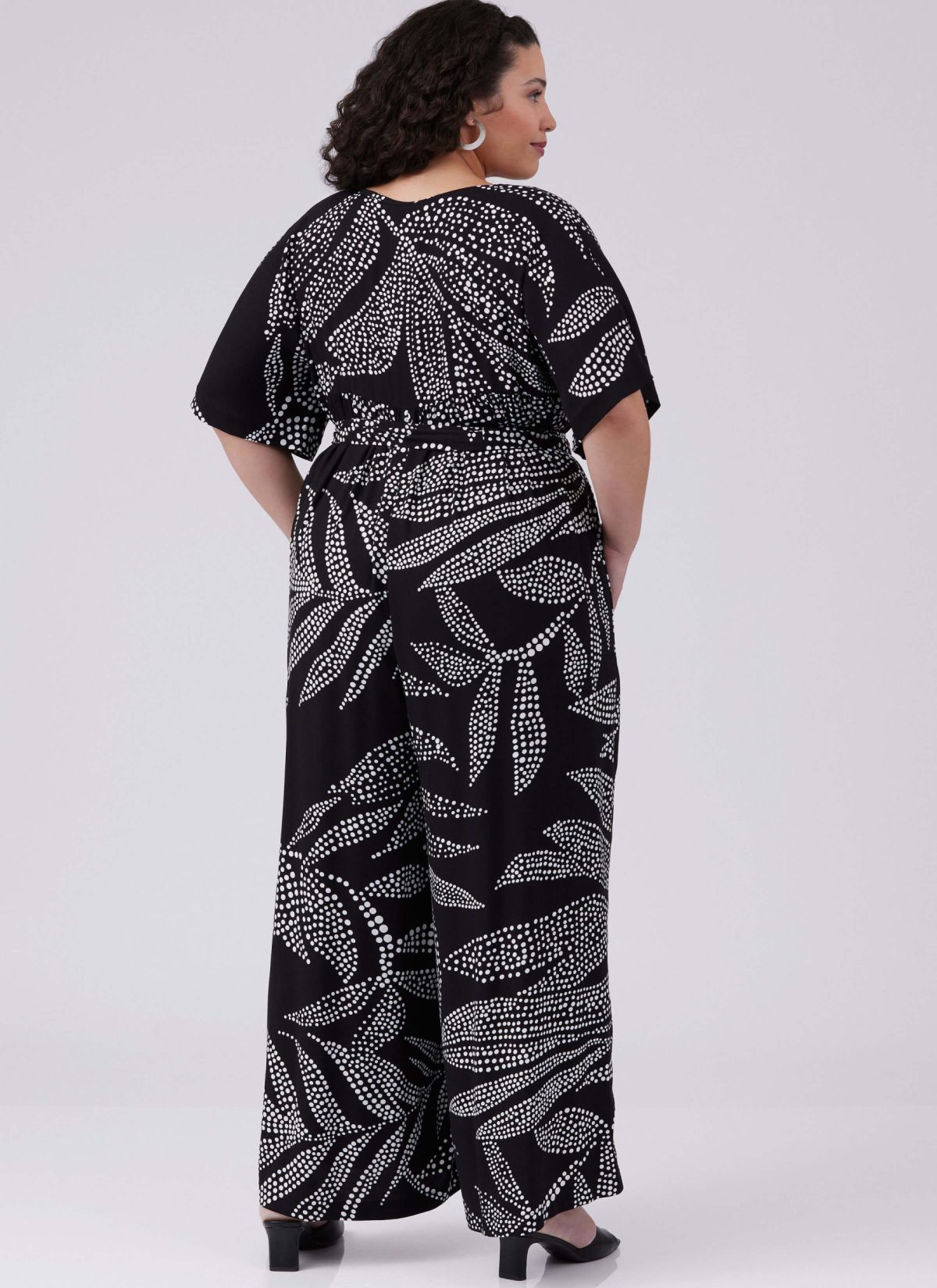 McCall's Sewing Pattern M8457 Misses' Loose Fit Jumpsuit and Sash