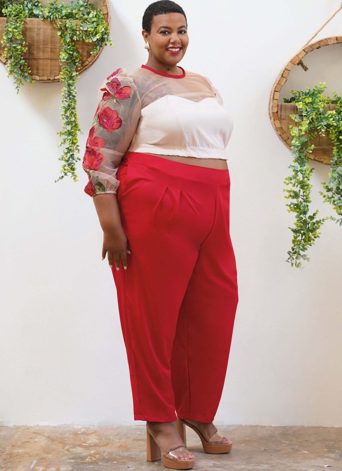 Know Me Sewing Pattern ME2005 Women's Top and Trousers by Aaronica B. Cole