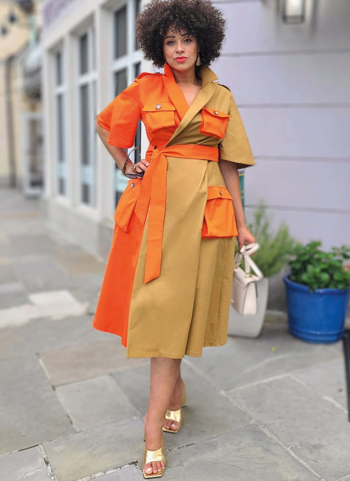 Know Me Sewing Pattern ME2020 Misses' and Women's Wrap Dress With Belt by Keechii B Style