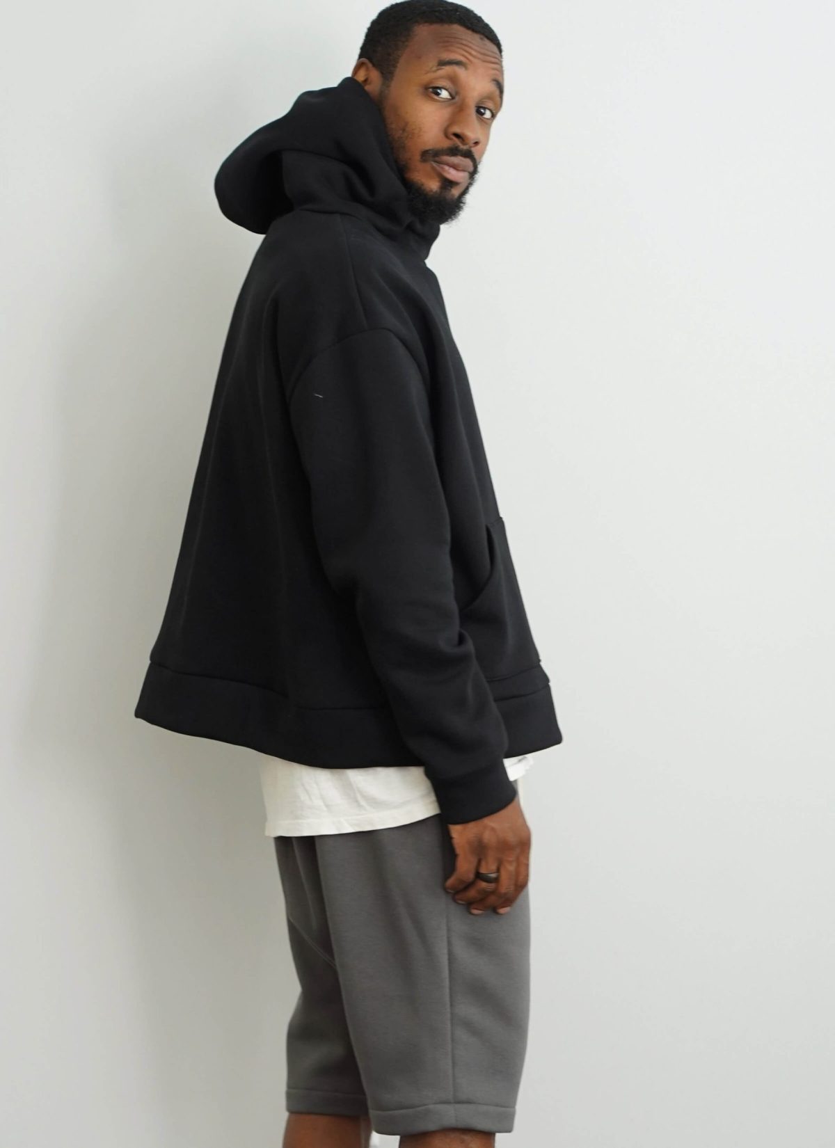 Know Me Sewing Pattern ME2023 Men's Hoodie and Shorts by Norris Dánta Ford