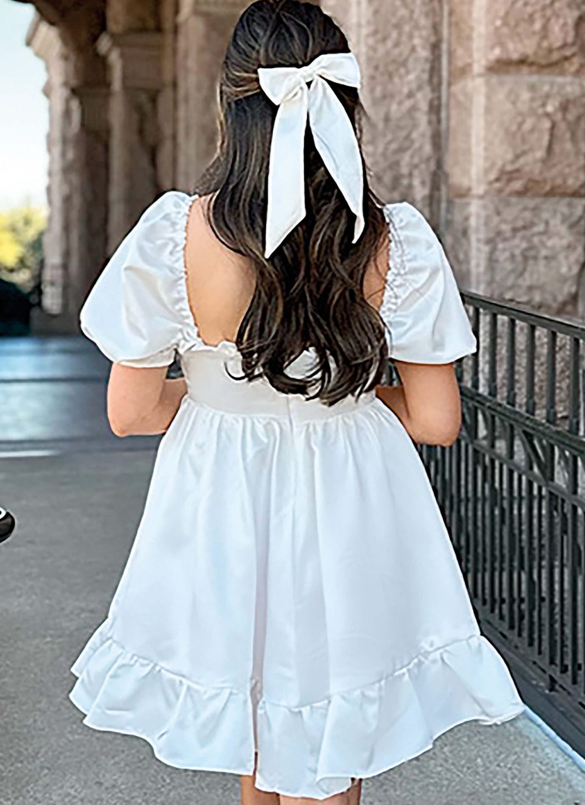 Know Me Sewing Pattern ME2039 Misses' Baby Doll Dress with Sleeve Variations by Alissah Threads