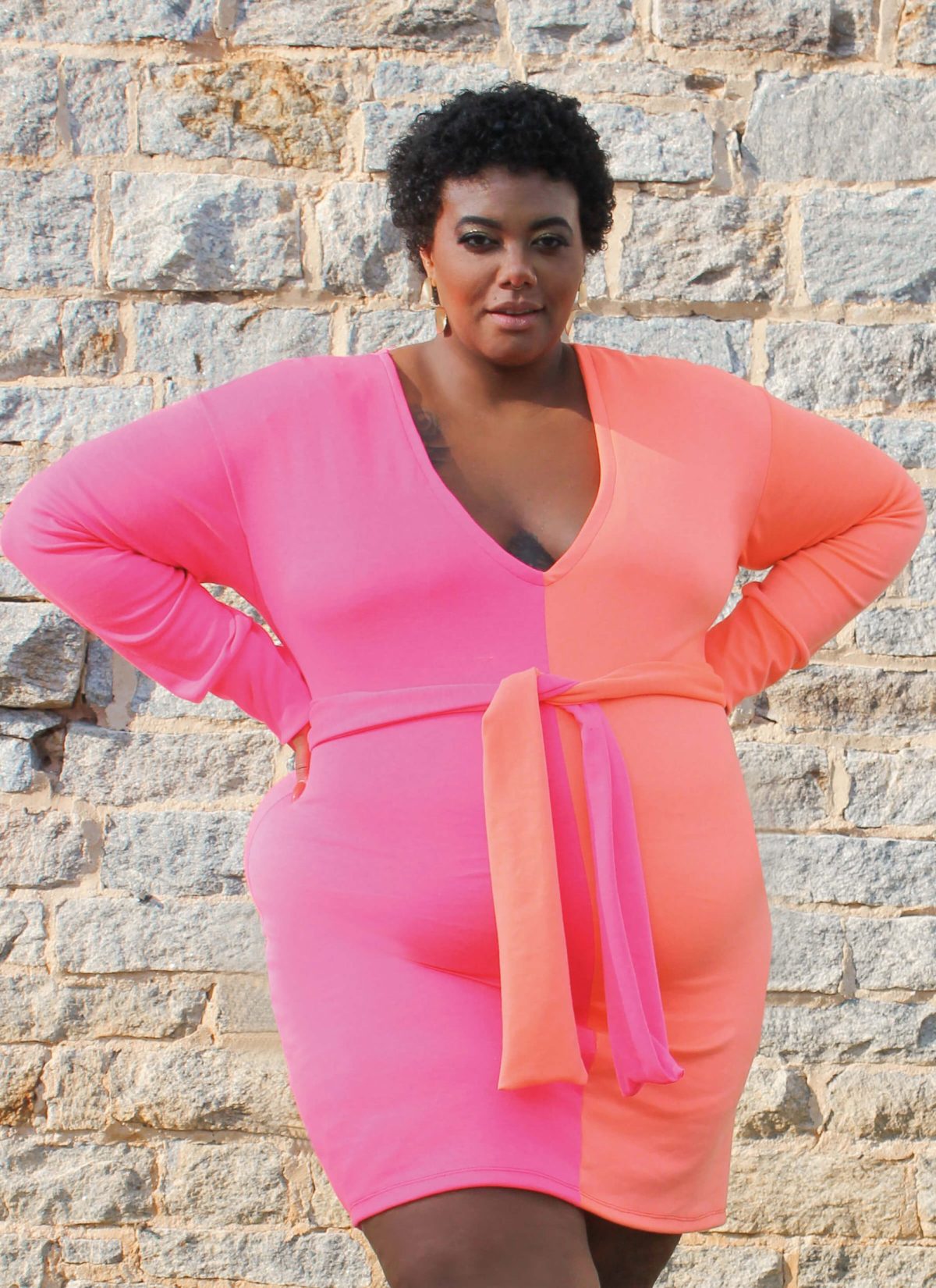 Know Me Sewing Pattern ME2050 Misses' and Women's Knit Dress in Two Lengths by Aaronica B. Cole