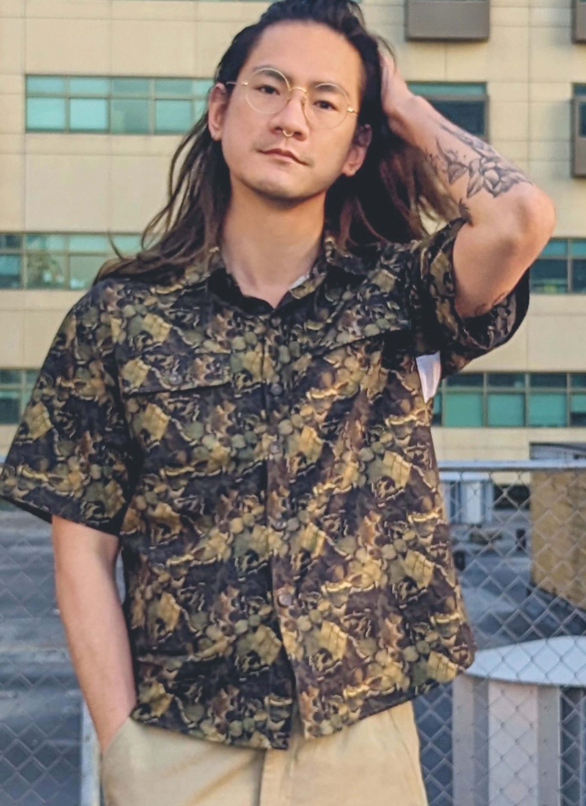 Know Me Sewing Pattern ME2056 Men's Shirt and Trousers by Donny Q