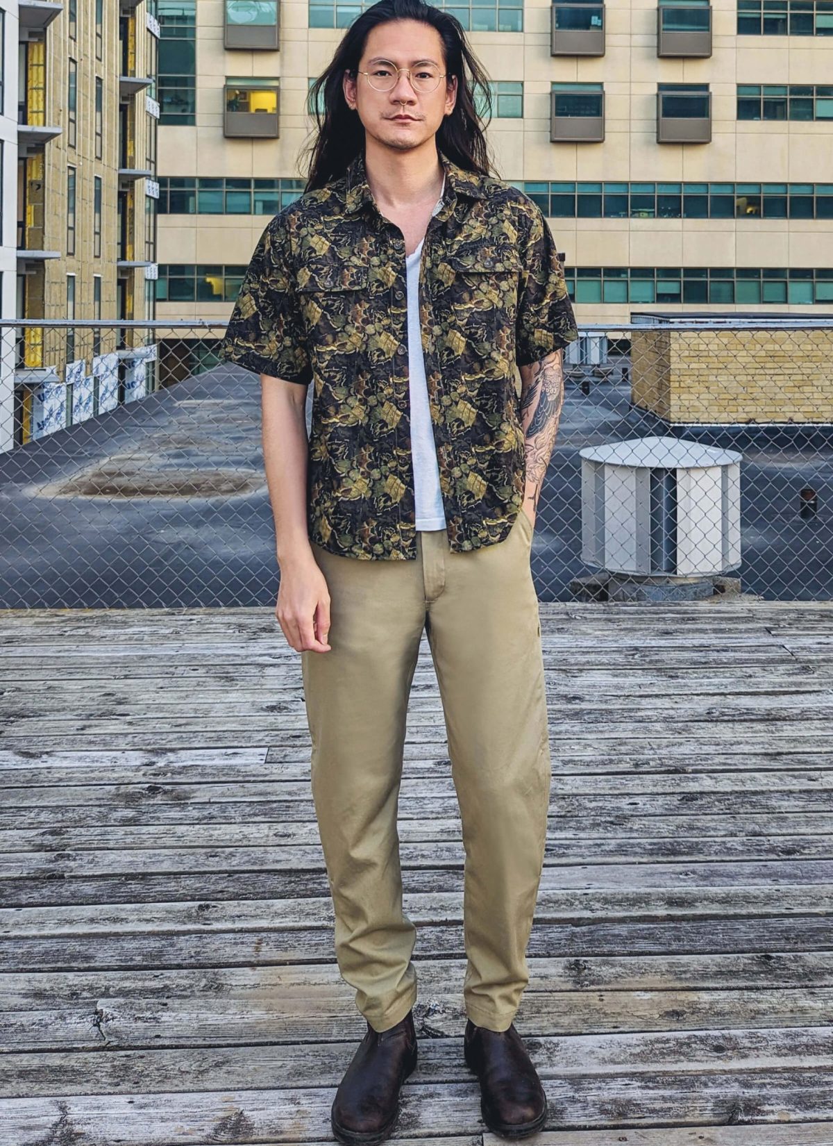 Know Me Sewing Pattern ME2056 Men's Shirt and Trousers by Donny Q