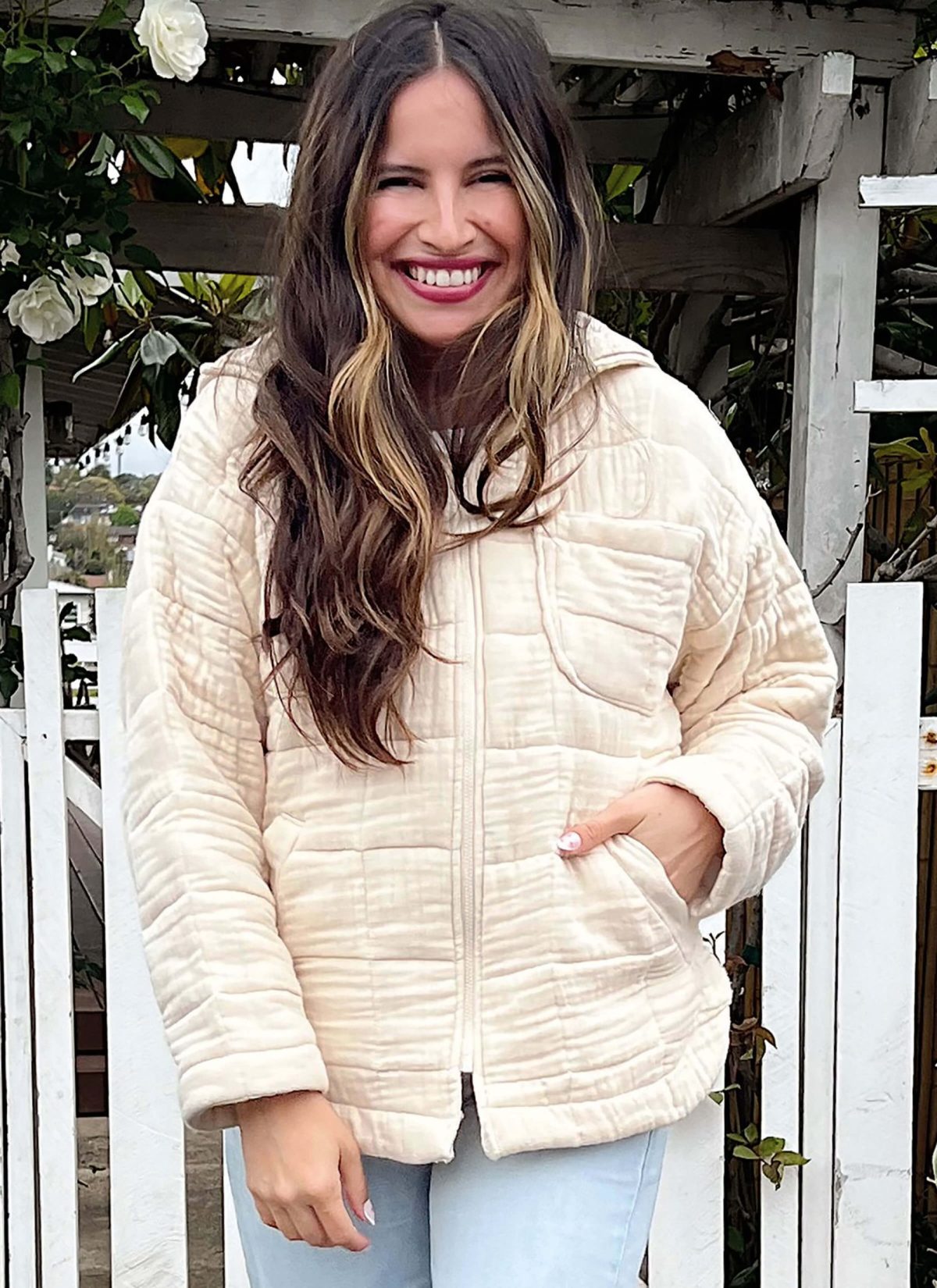 Know Me Sewing Pattern ME2057 Misses' Jacket with Optional Hood by Alissah Threads