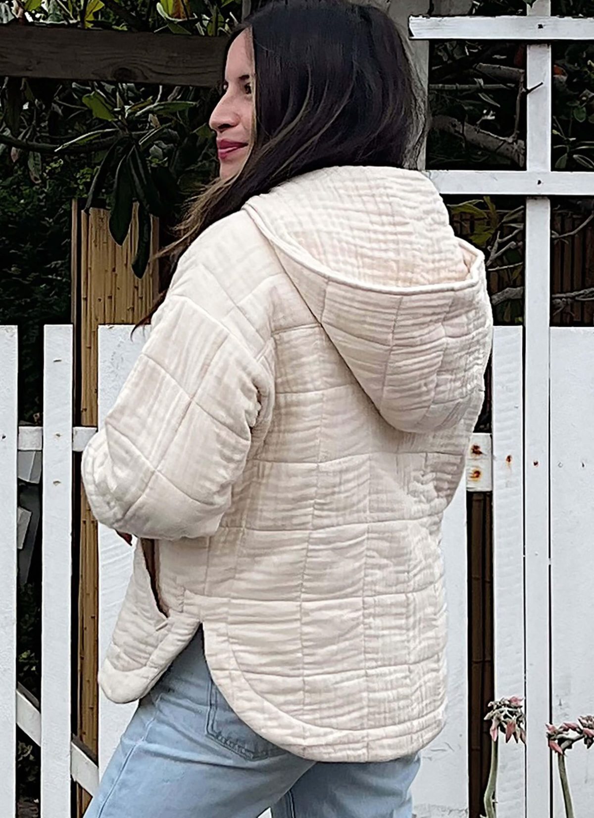 Know Me Sewing Pattern ME2057 Misses' Jacket with Optional Hood by Alissah Threads