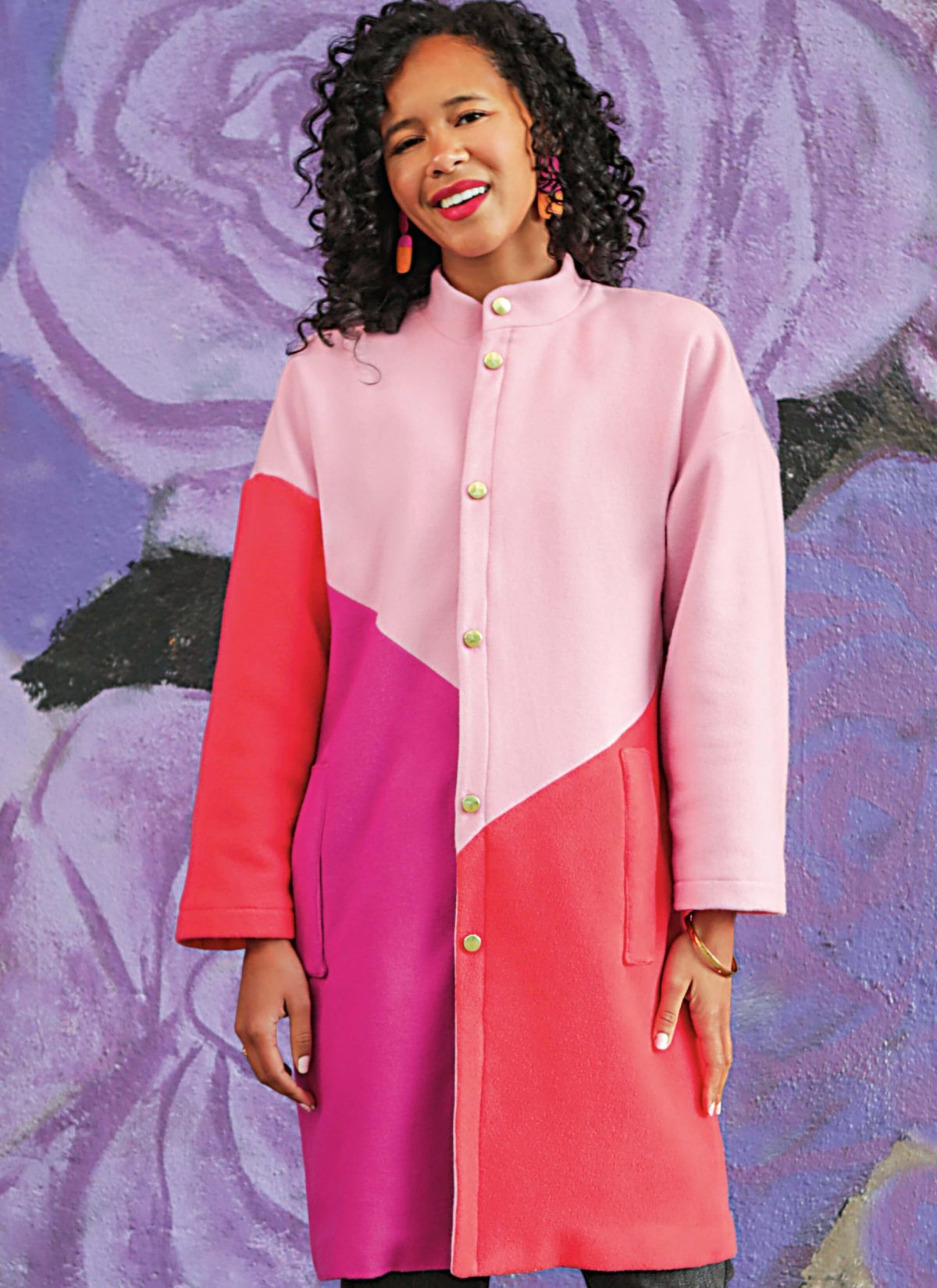 Know Me Sewing Pattern ME2058 Misses' Coat by Handmade Millennial