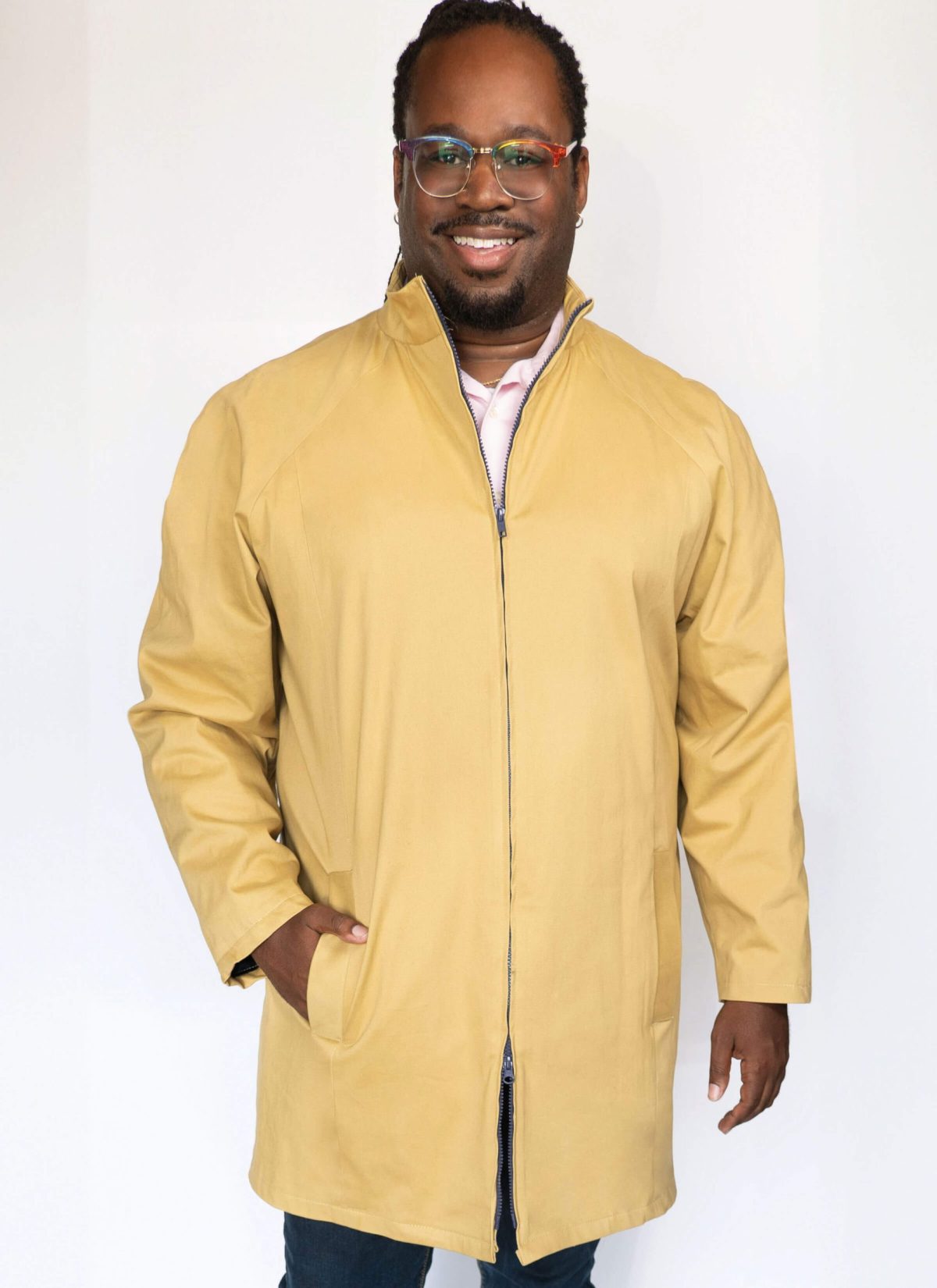 Know Me Sewing Pattern ME2059 Men's Coat by Julian Creates