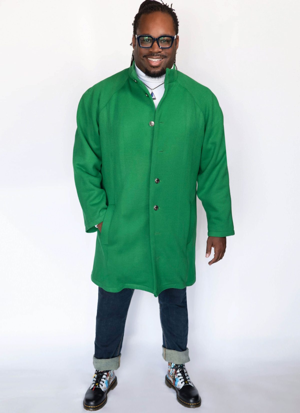 Know Me Sewing Pattern ME2059 Men's Coat by Julian Creates