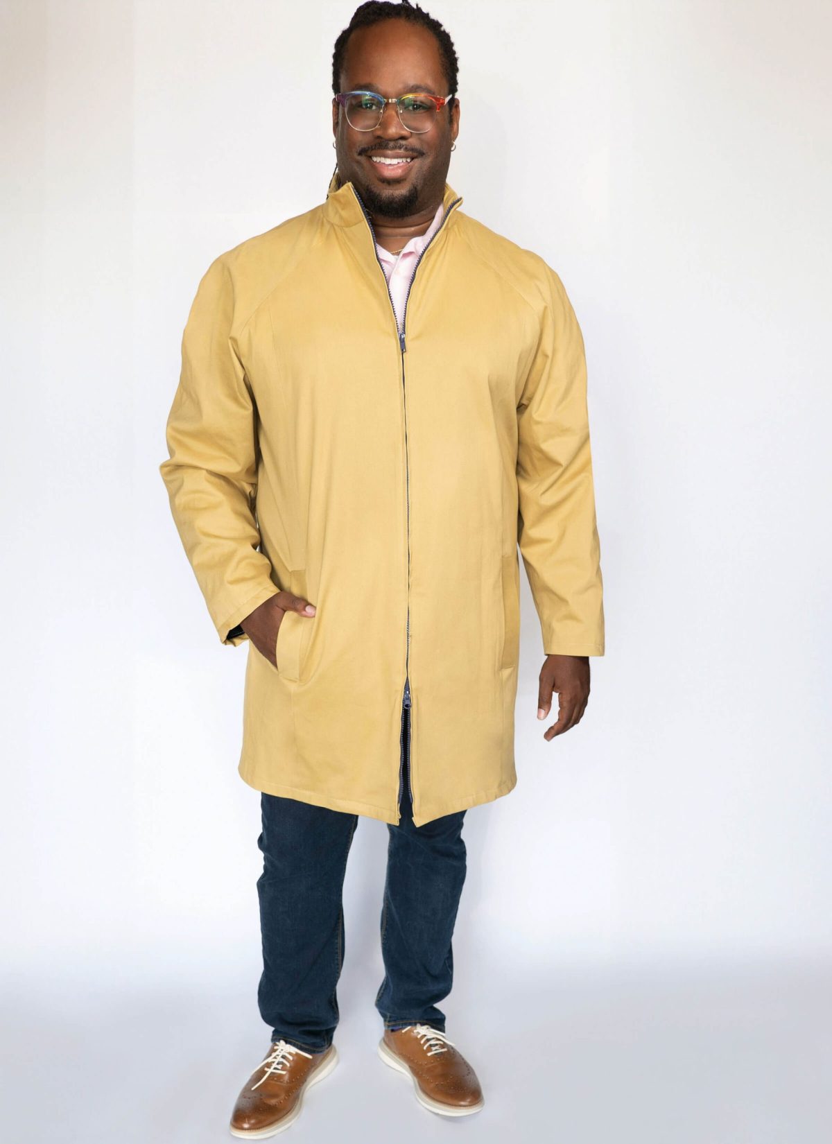 Know Me Sewing Pattern ME2059 Men's Coat by Julian Creates