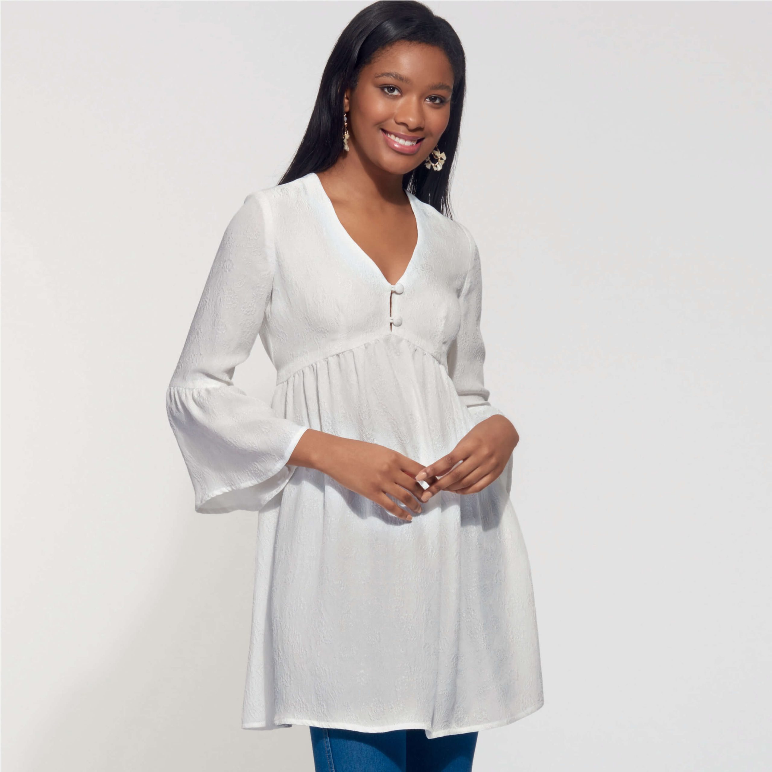 New Look Pattern N6603 Misses' Mini Dress, Tunic and Top