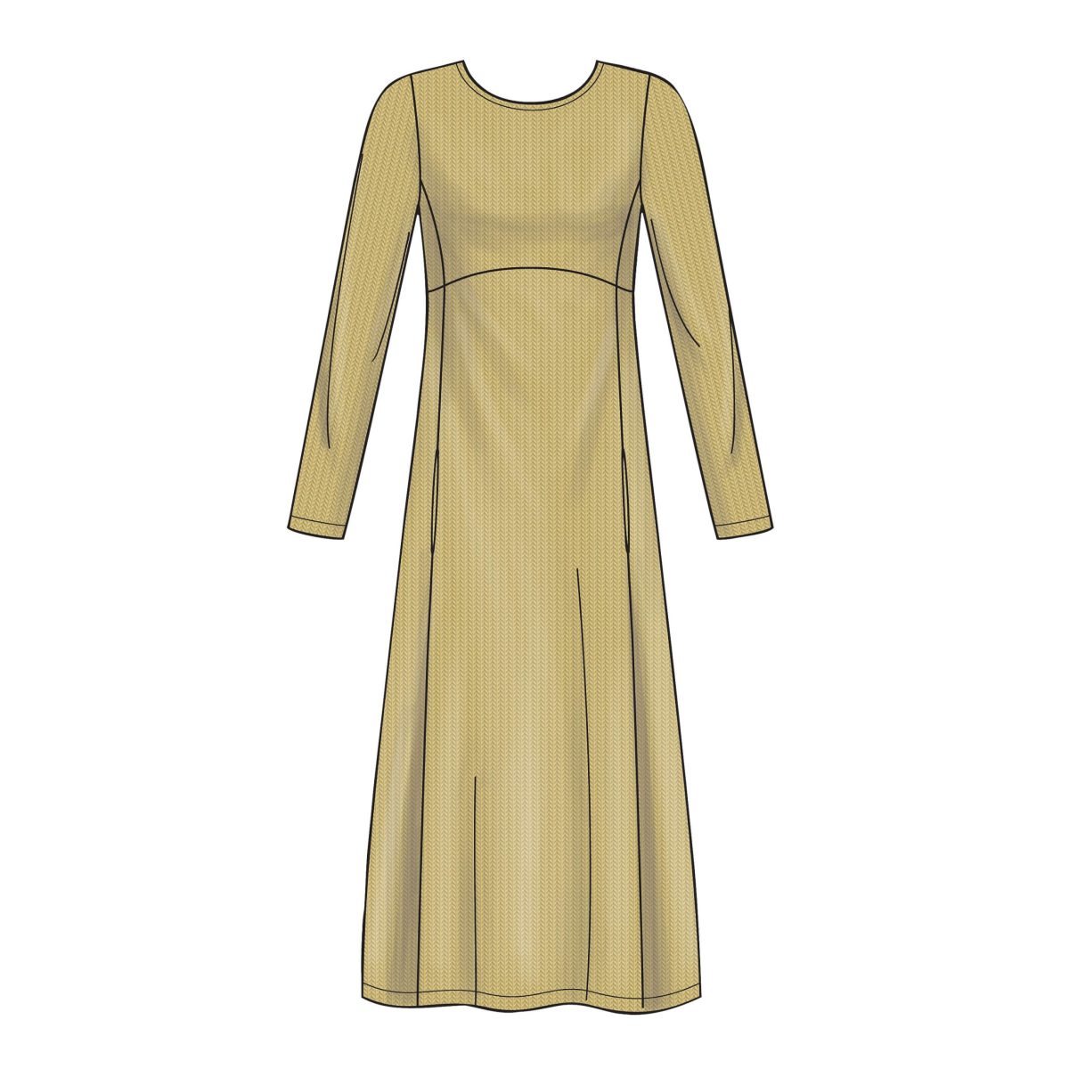 New Look Sewing Pattern N6632 Misses' Knit Empire Dresses