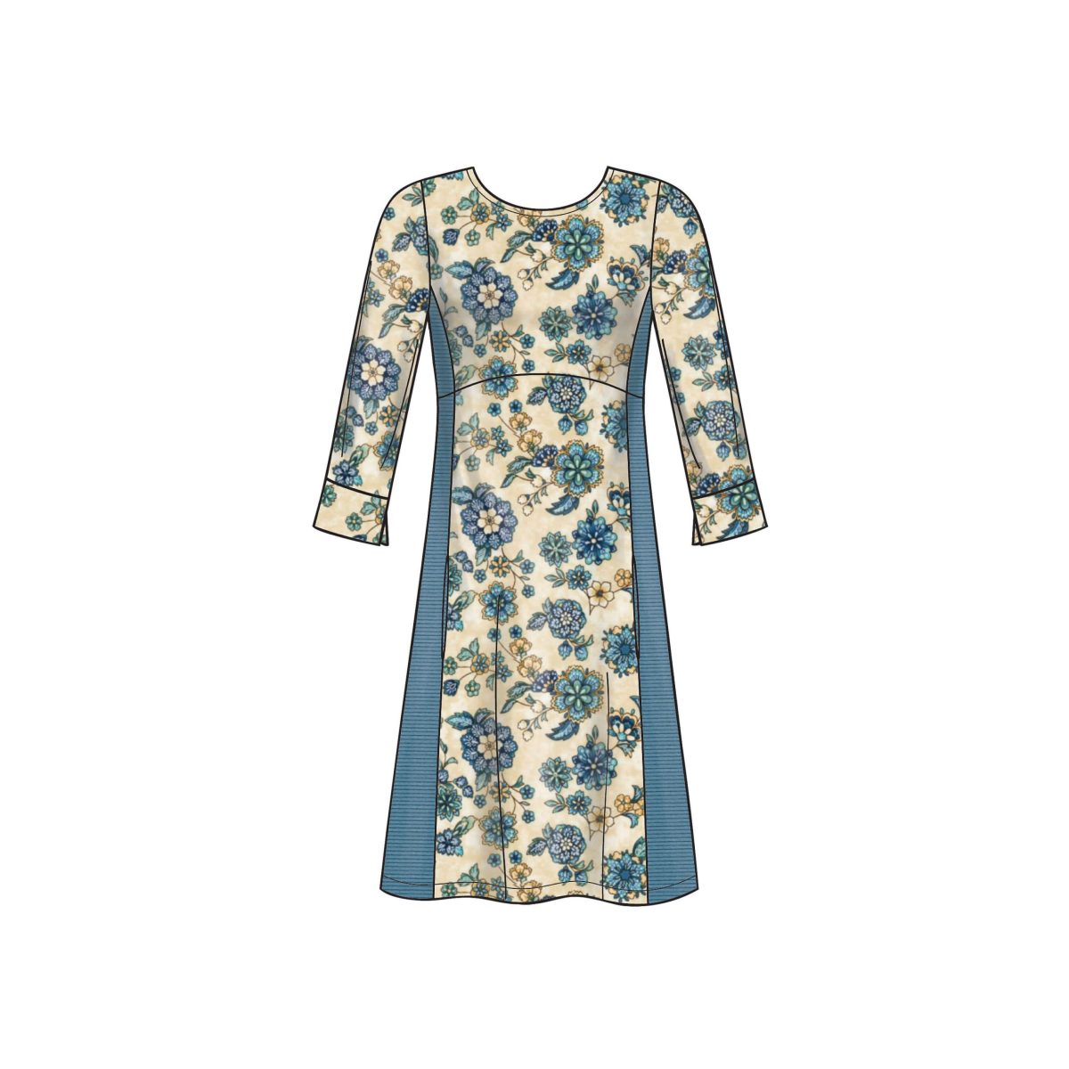 New Look Sewing Pattern N6632 Misses' Knit Empire Dresses