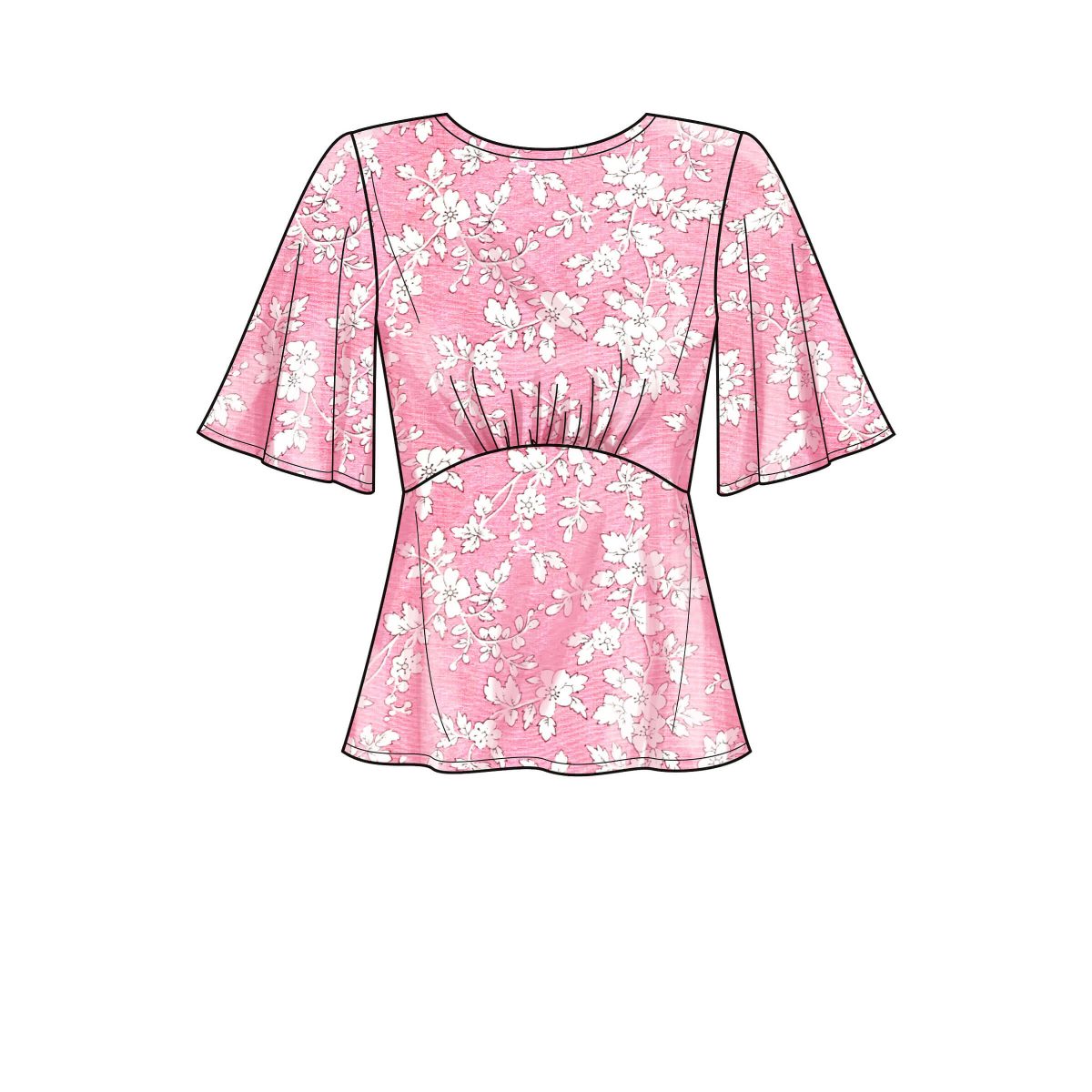 New Look Sewing Pattern N6656 Misses' Tops
