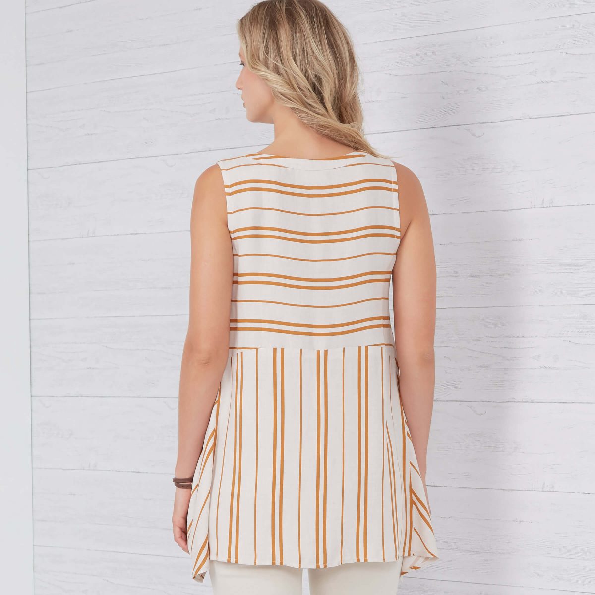 New Look Sewing Pattern N6658 Misses' Handkerchief Hemmed Top