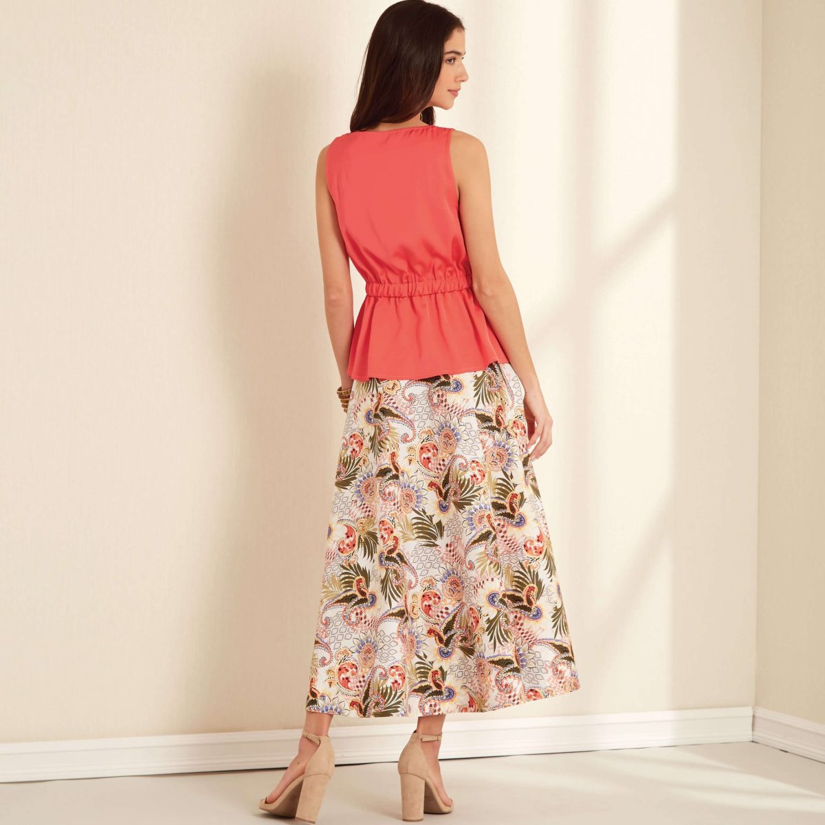 New Look Sewing Pattern N6668 Misses' Top & Skirt