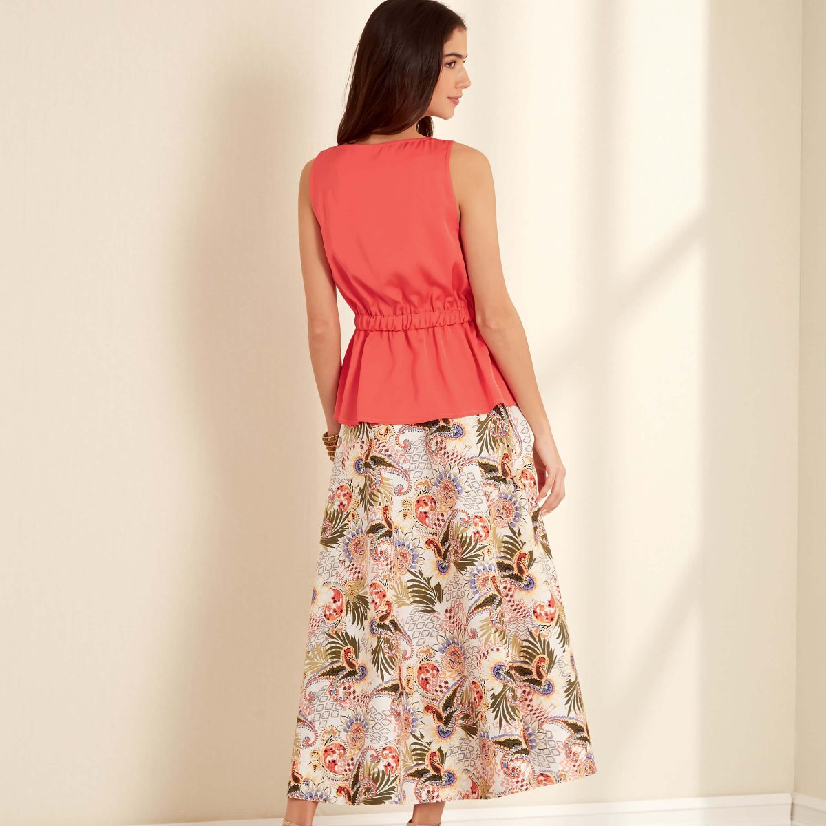 New Look Sewing Pattern N6668 Misses' Top & Skirt