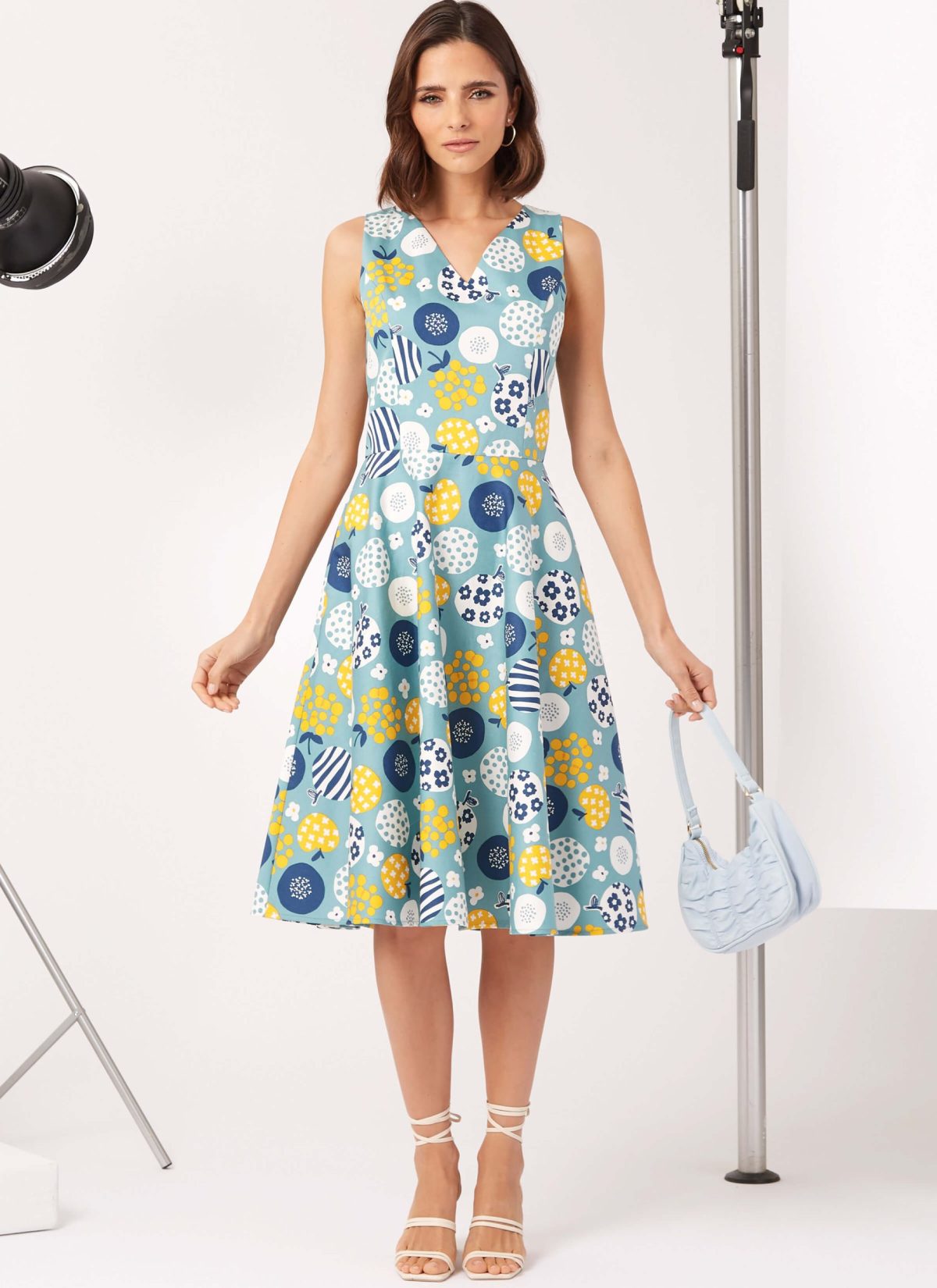 New Look Sewing Pattern N6748 Misses' Dress With Sleeve Variations