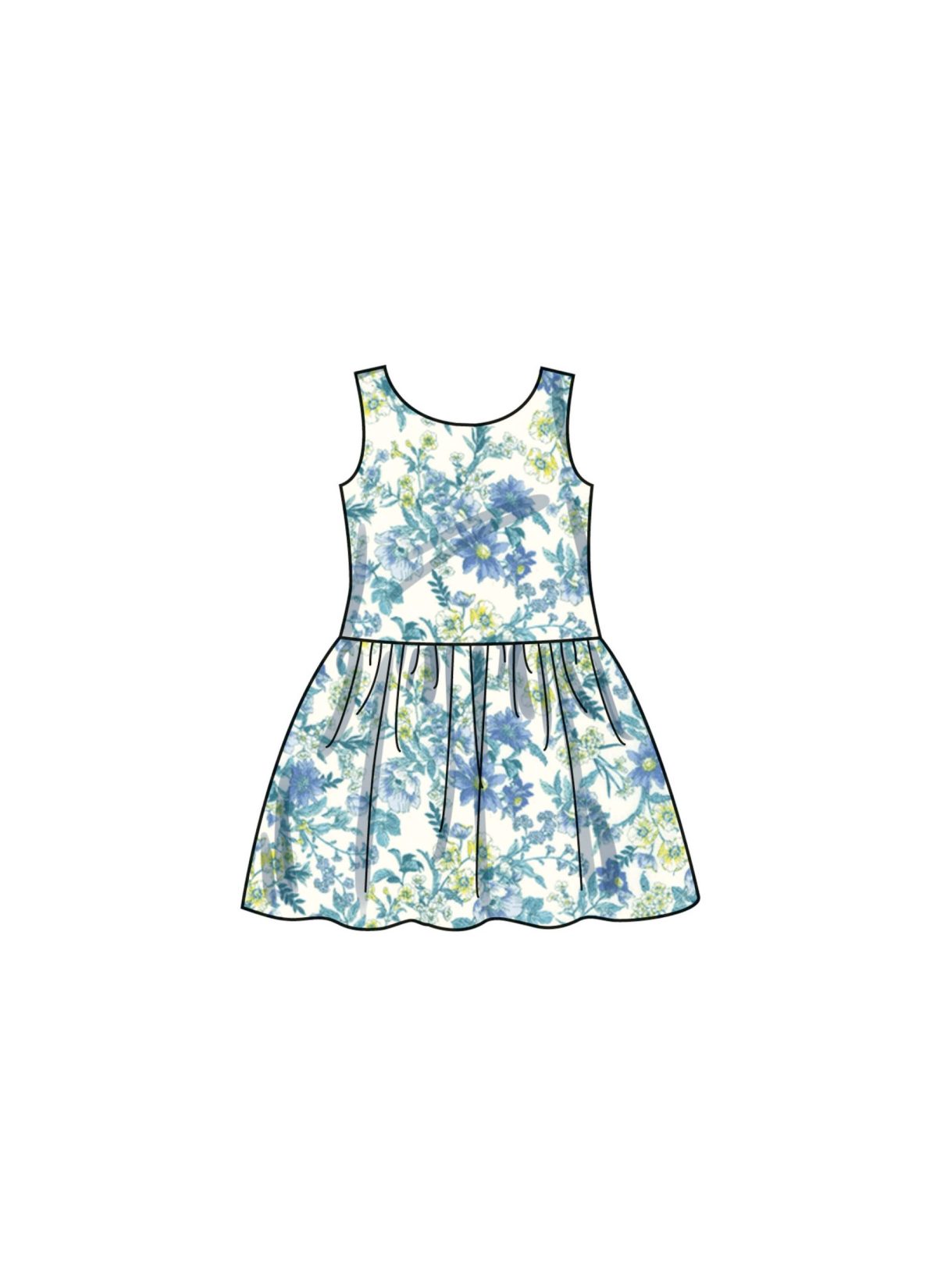 New Look Sewing Pattern N6763 Children's Dress