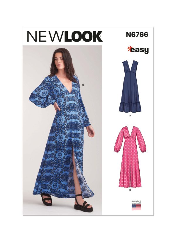 New Look Sewing Pattern N6766 Misses' Dresses