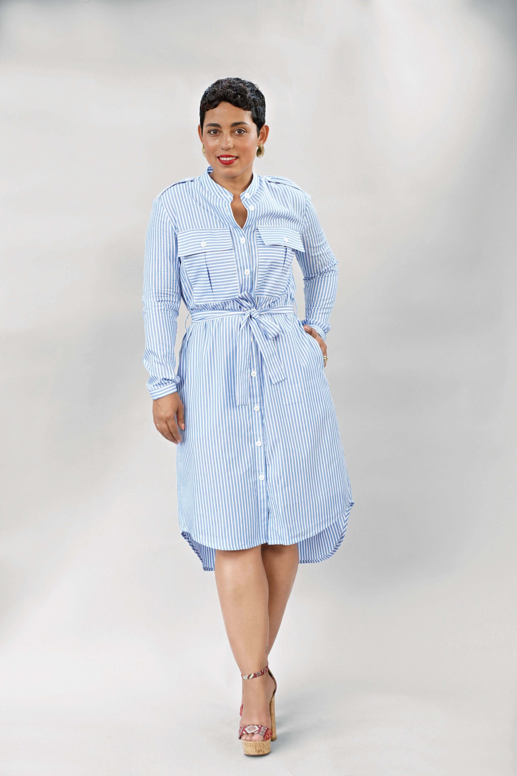 Pattern S8830 Mimi G Misses'/Miss Petite Shirt Dress or Tunic