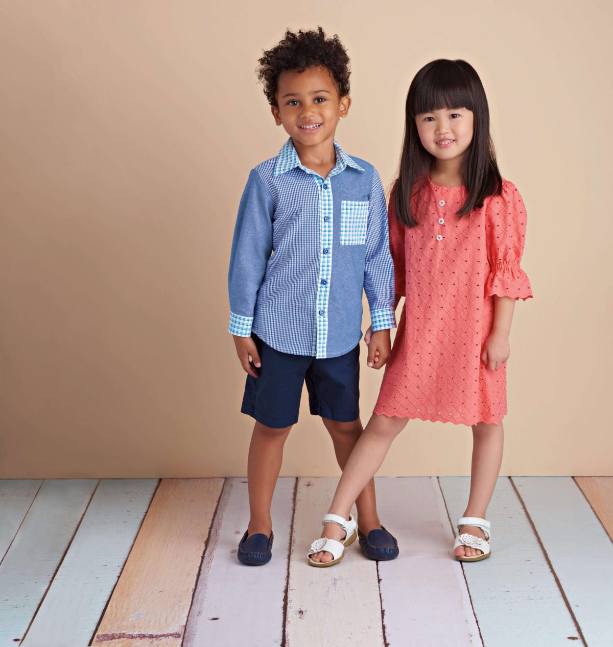 Simplicity Pattern S8852 Child's Dresses and Shirt